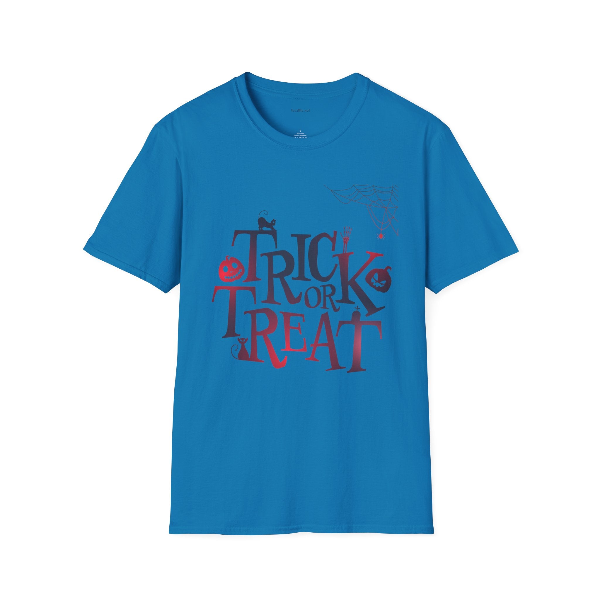 Trick or Treat - Unisex Softstyle T-Shirt 100% Cotton Graphic
