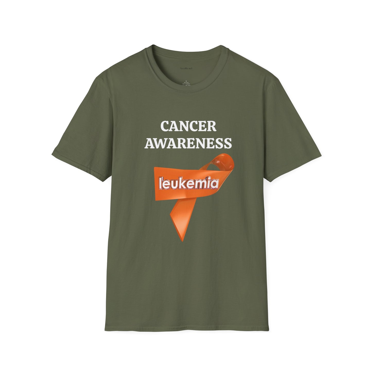 Leukemia Cancer Awareness - Unisex Softstyle T-Shirt 100% Cotton Graphic
