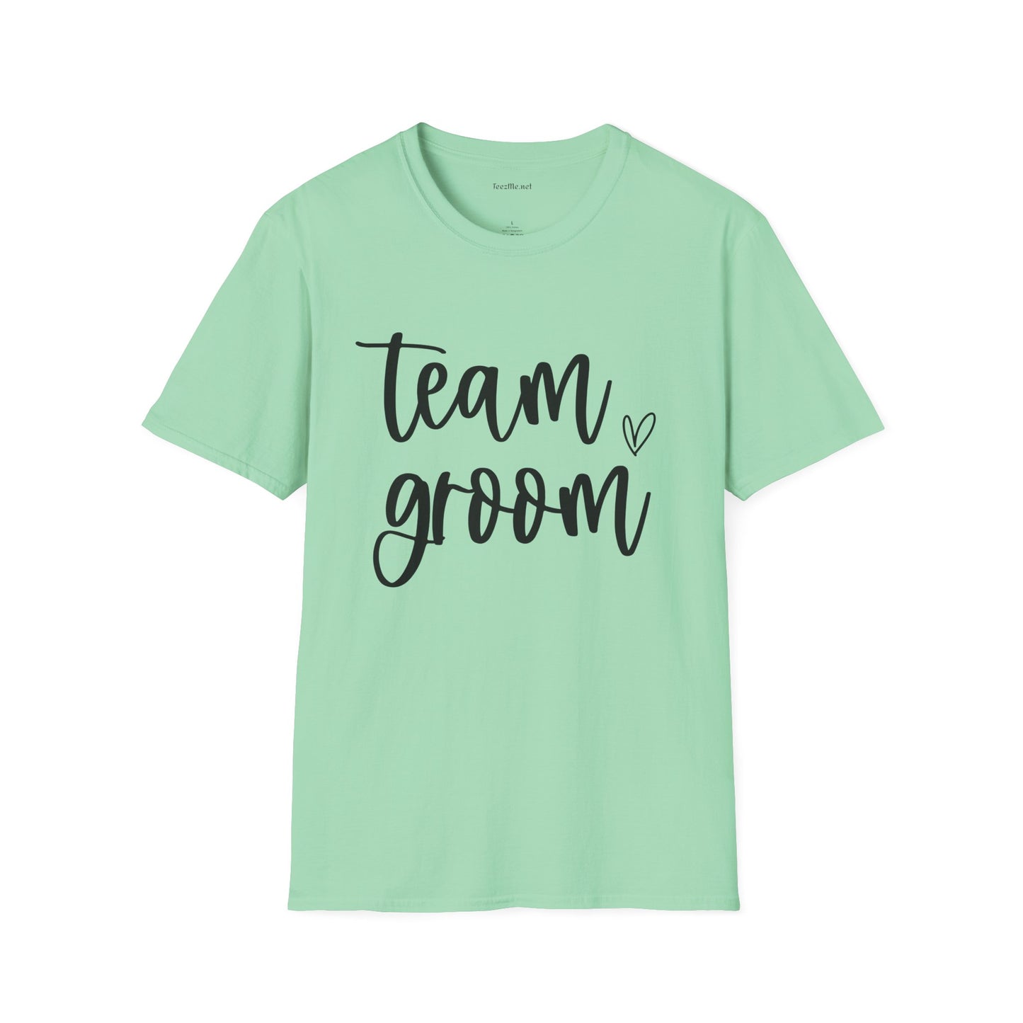 Team Groom Unisex Softstyle T-Shirt 100% Cotton Graphic Bridal Party
