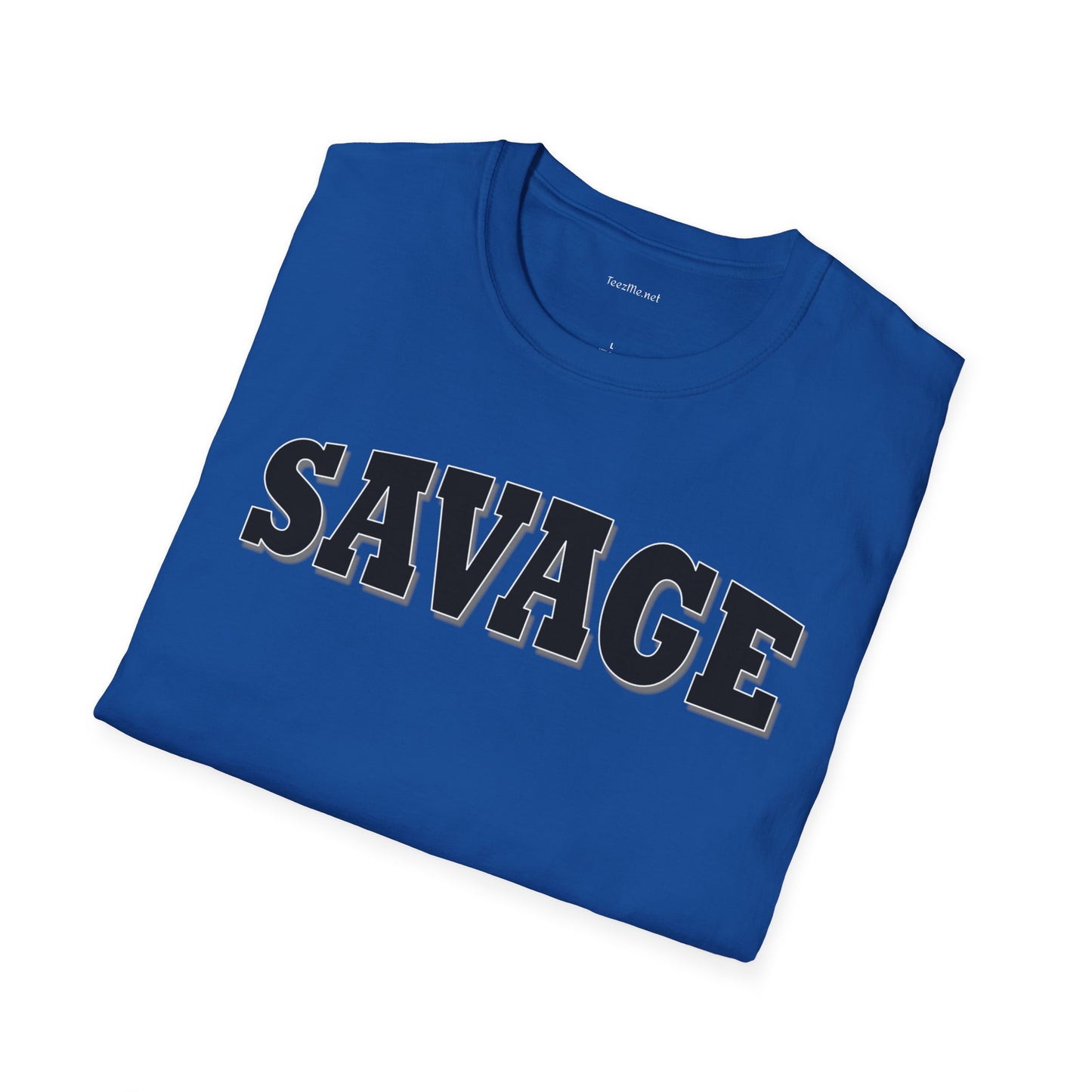 SAVAGE - Unisex Softstyle T-Shirt 100% Cotton Graphic