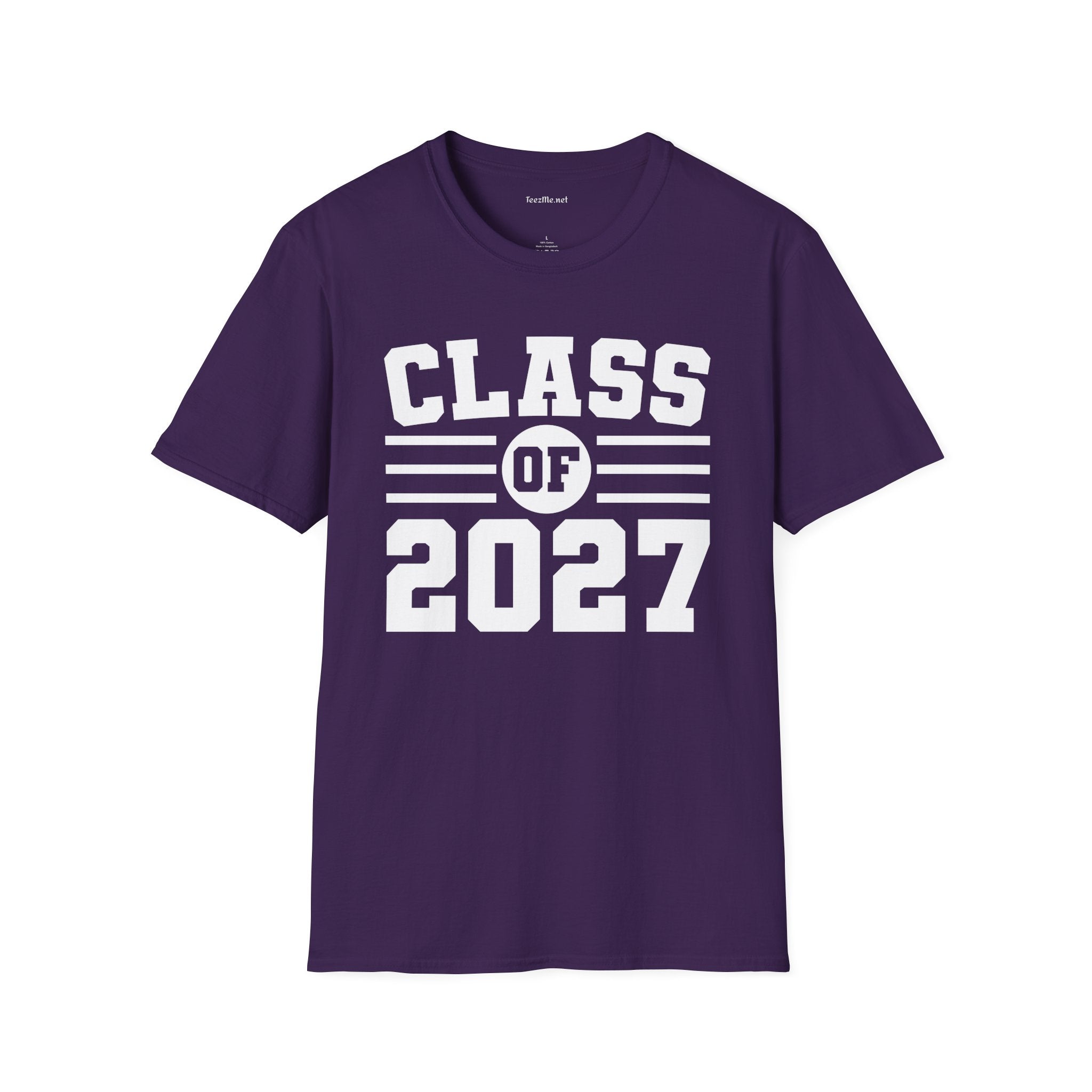 Senior Class of 2027 Unisex Softstyle T-Shirt 100% Cotton Graphic
