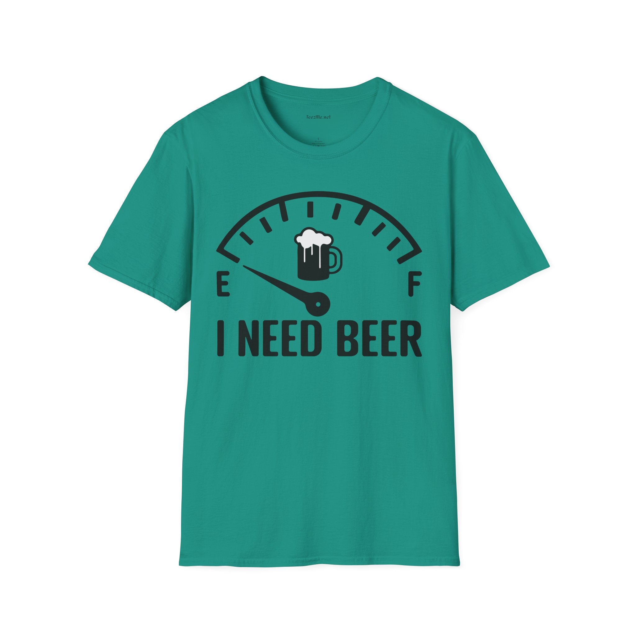 I NEED BEER Unisex Softstyle T-Shirt 100% Cotton