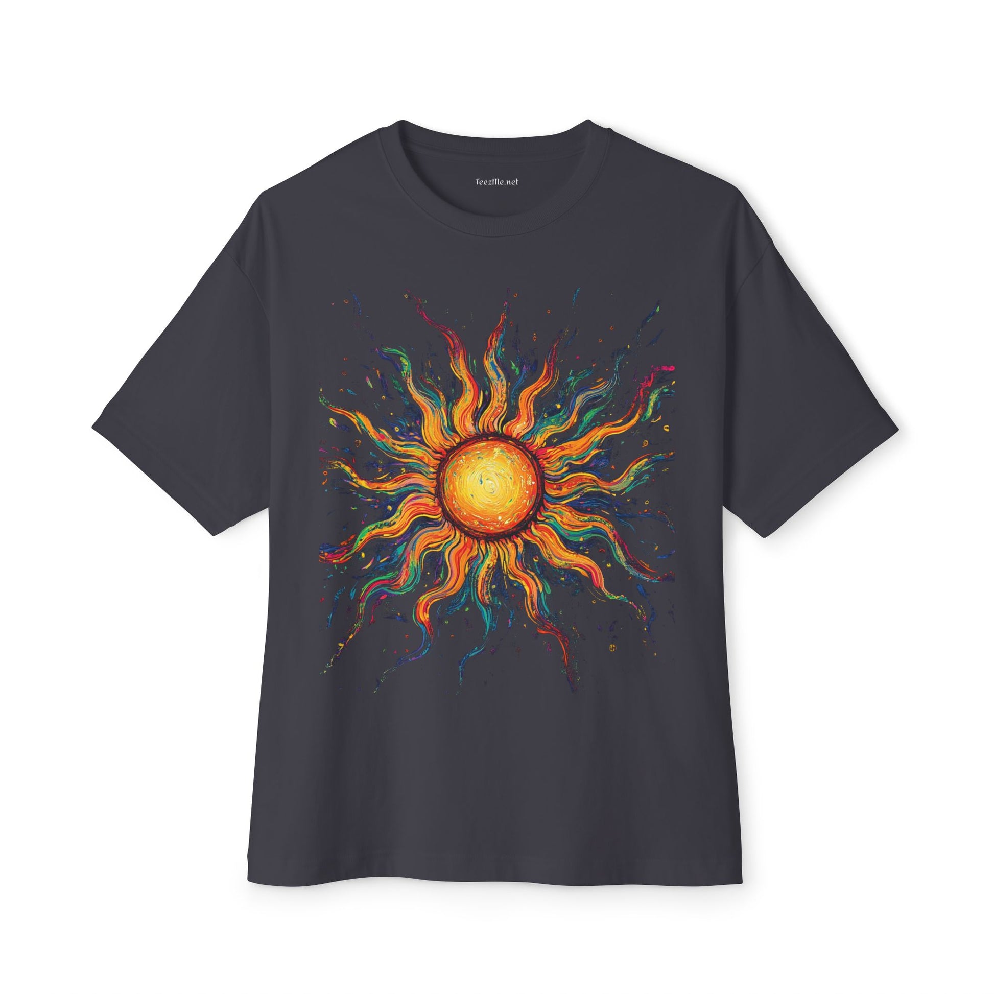 Trippy Sun BOHO - Unisex Oversized Tee