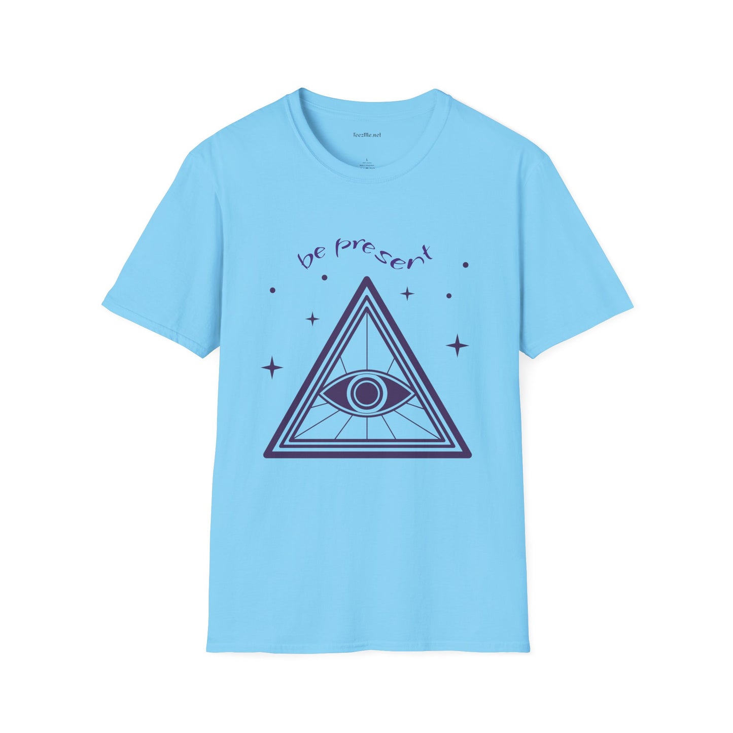 Be present (mystic sign) - Unisex Softstyle T-Shirt 100% Cotton Graphic