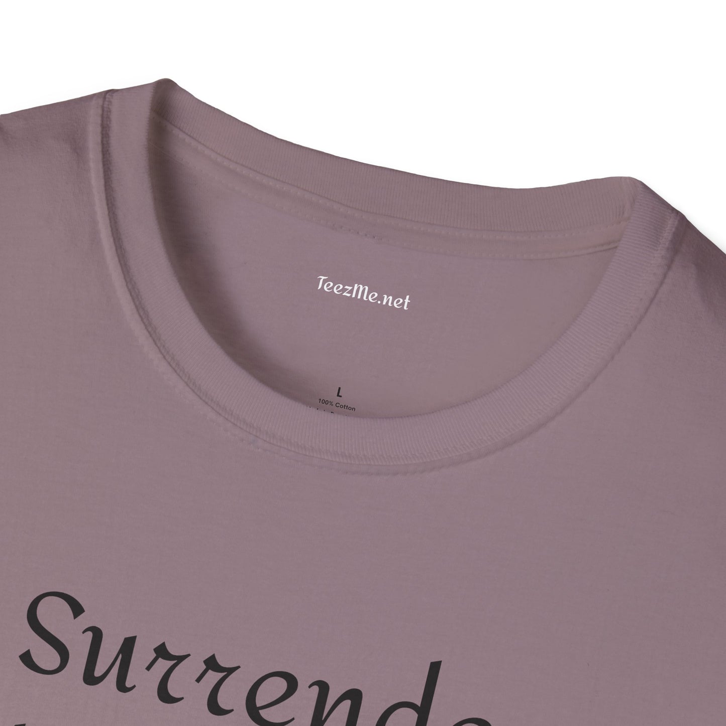 Surrender to the flow - Unisex Softstyle T-Shirt 100% Cotton Graphic