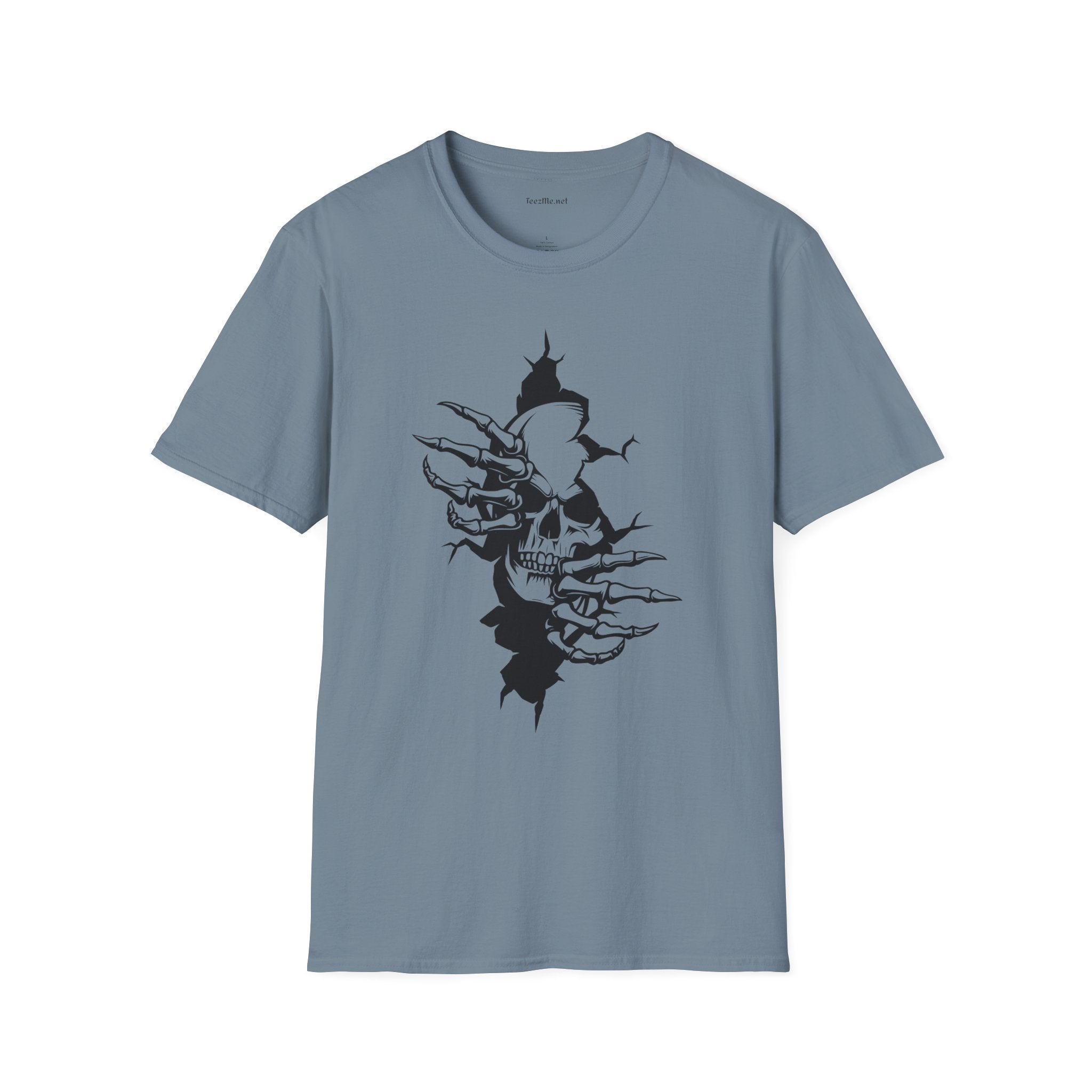Skull in the Wall Unisex Softstyle T-Shirt 100% Cotton