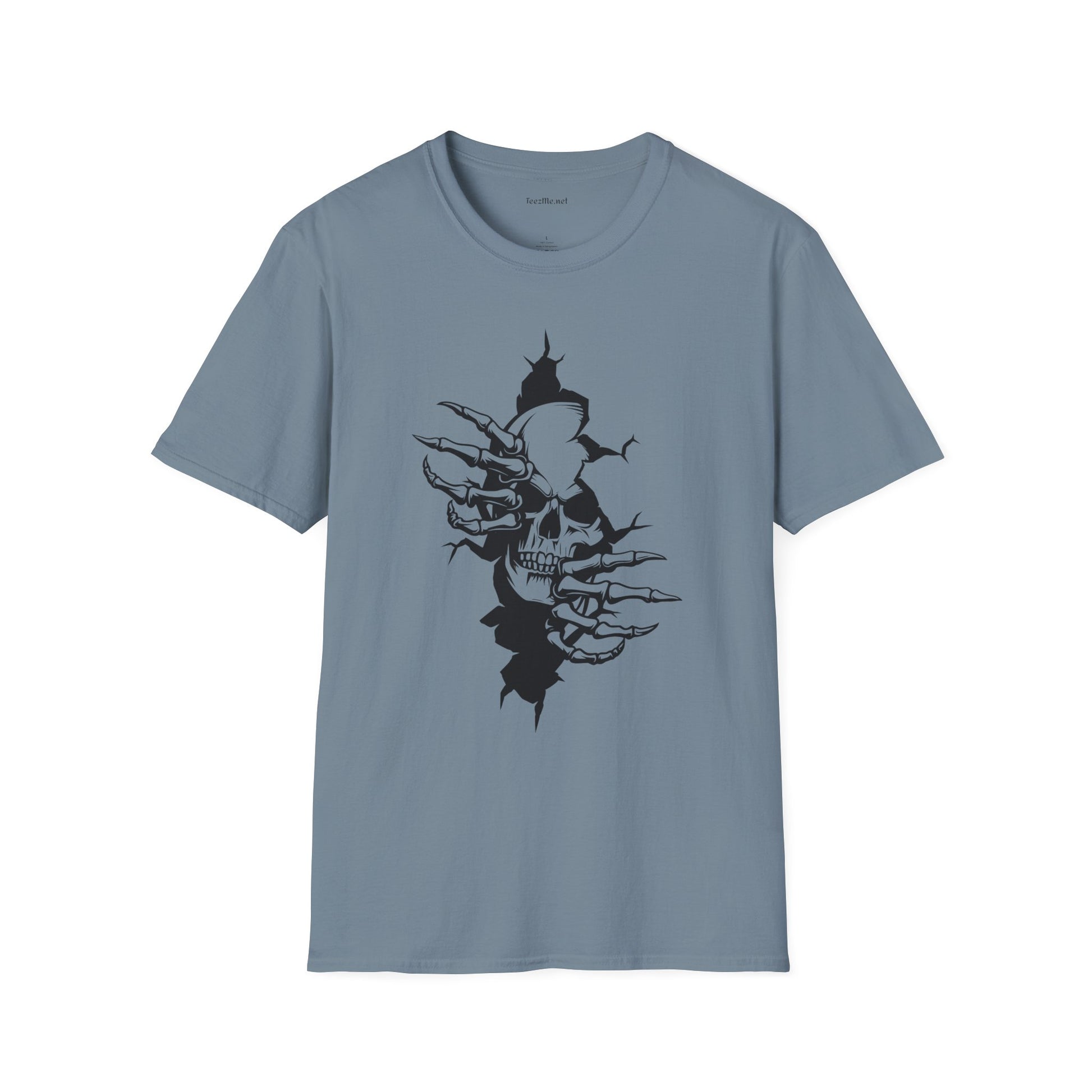 Skull in the Wall Unisex Softstyle T-Shirt 100% Cotton