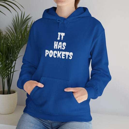 It Has Pockets - Unisex Heavy Blend™ Hooded Sweatshirt