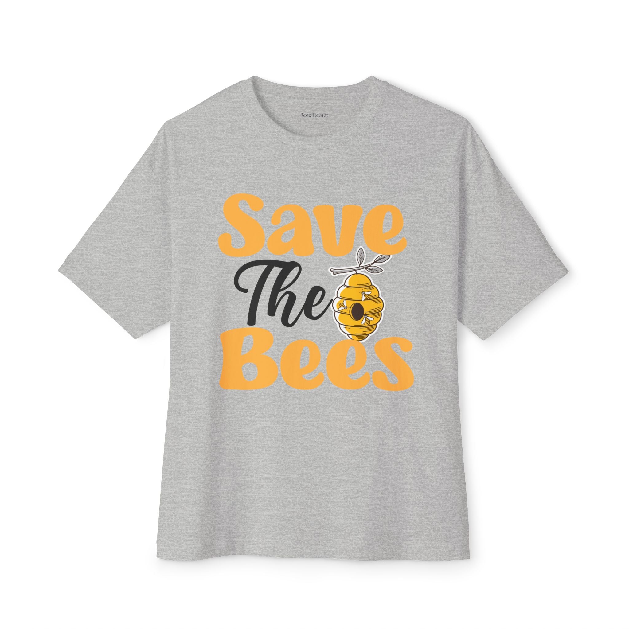 Save the Bees Unisex Oversized Boxy Tee