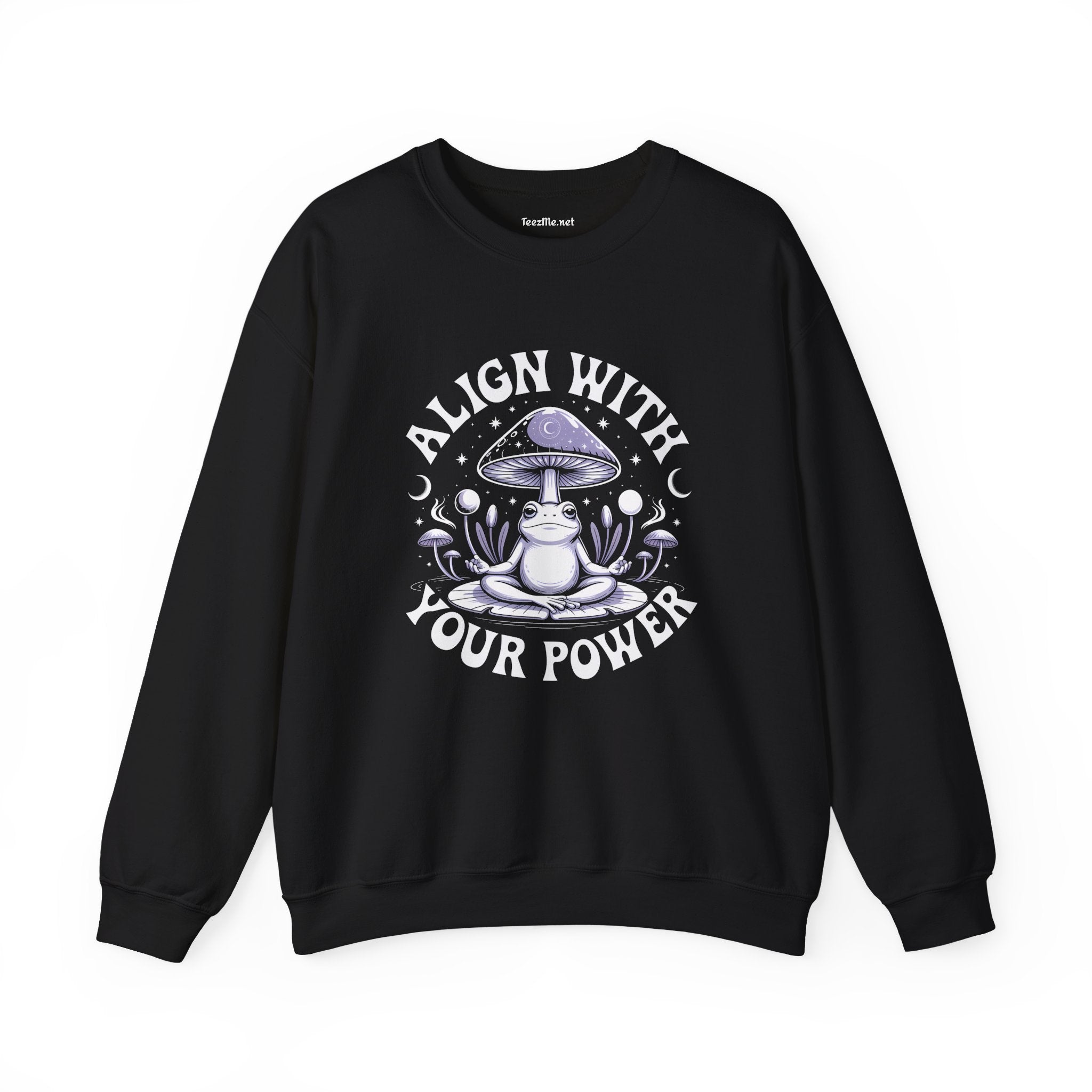 Align With Your Power Frog Unisex Heavy Blend™ Crewneck Sweatshirt