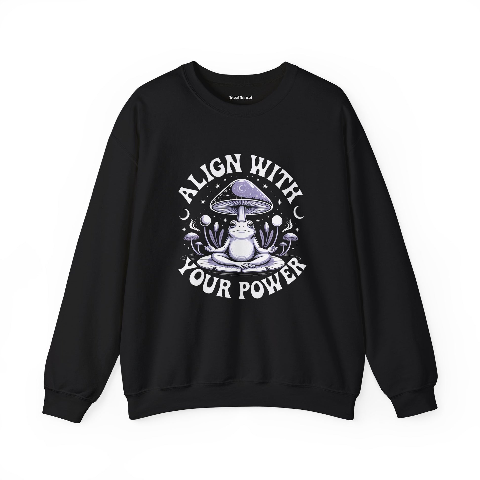 Align With Your Power Frog Unisex Heavy Blend™ Crewneck Sweatshirt