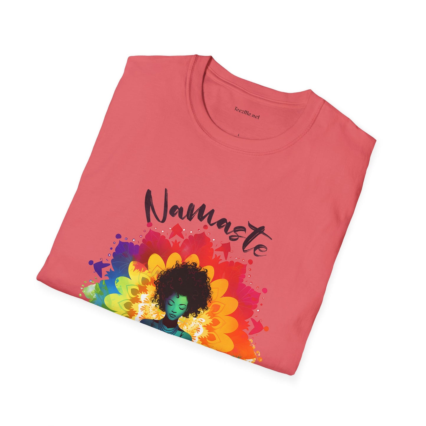 Namaste - Unisex Softstyle T-Shirt 100% Cotton Graphic