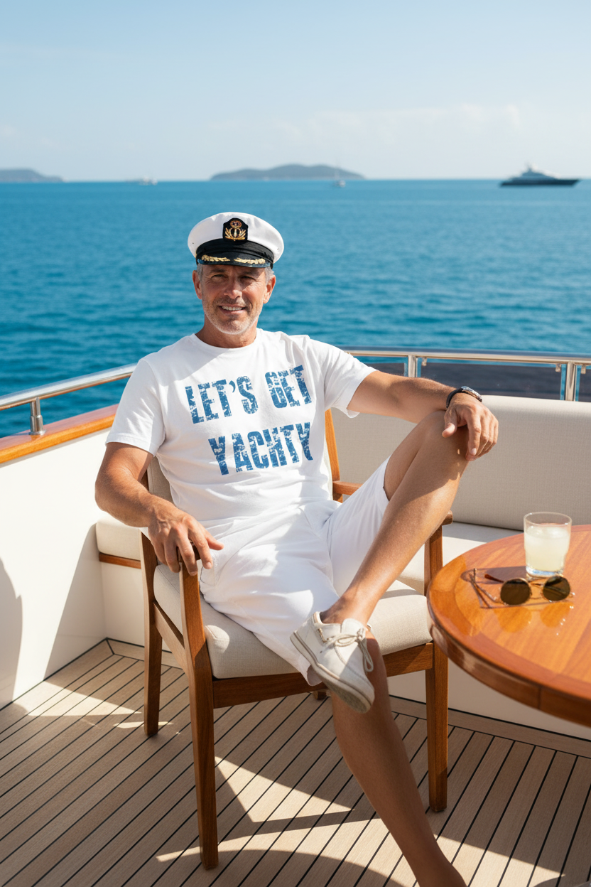 Let's Get Yachty Boxy Tee