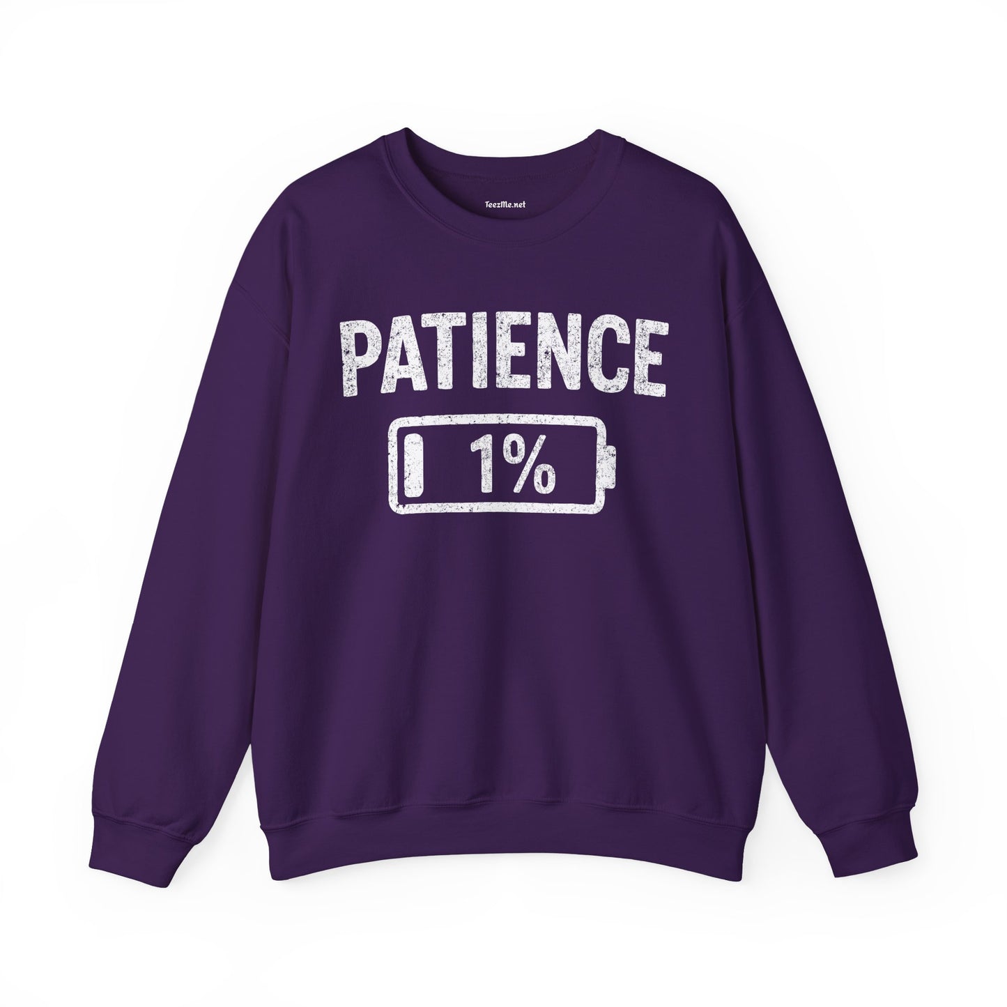 Patience 1% Unisex Heavy Blend™ Crewneck Sweatshirt