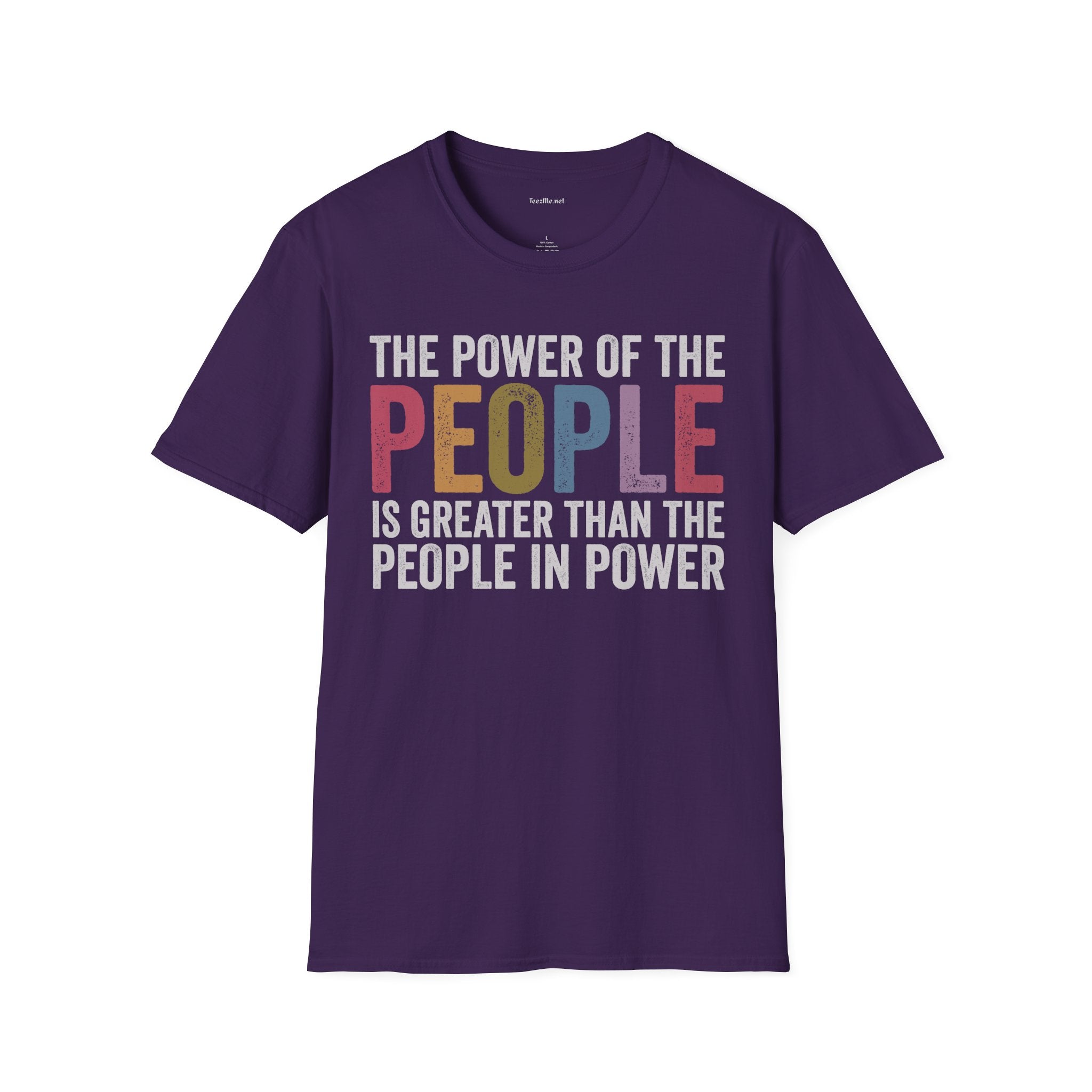 The Power of the People T-Shirt — Political Activism Tee