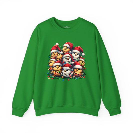 Holiday Chickens Unisex Heavy Blend™ Crewneck Sweatshirt