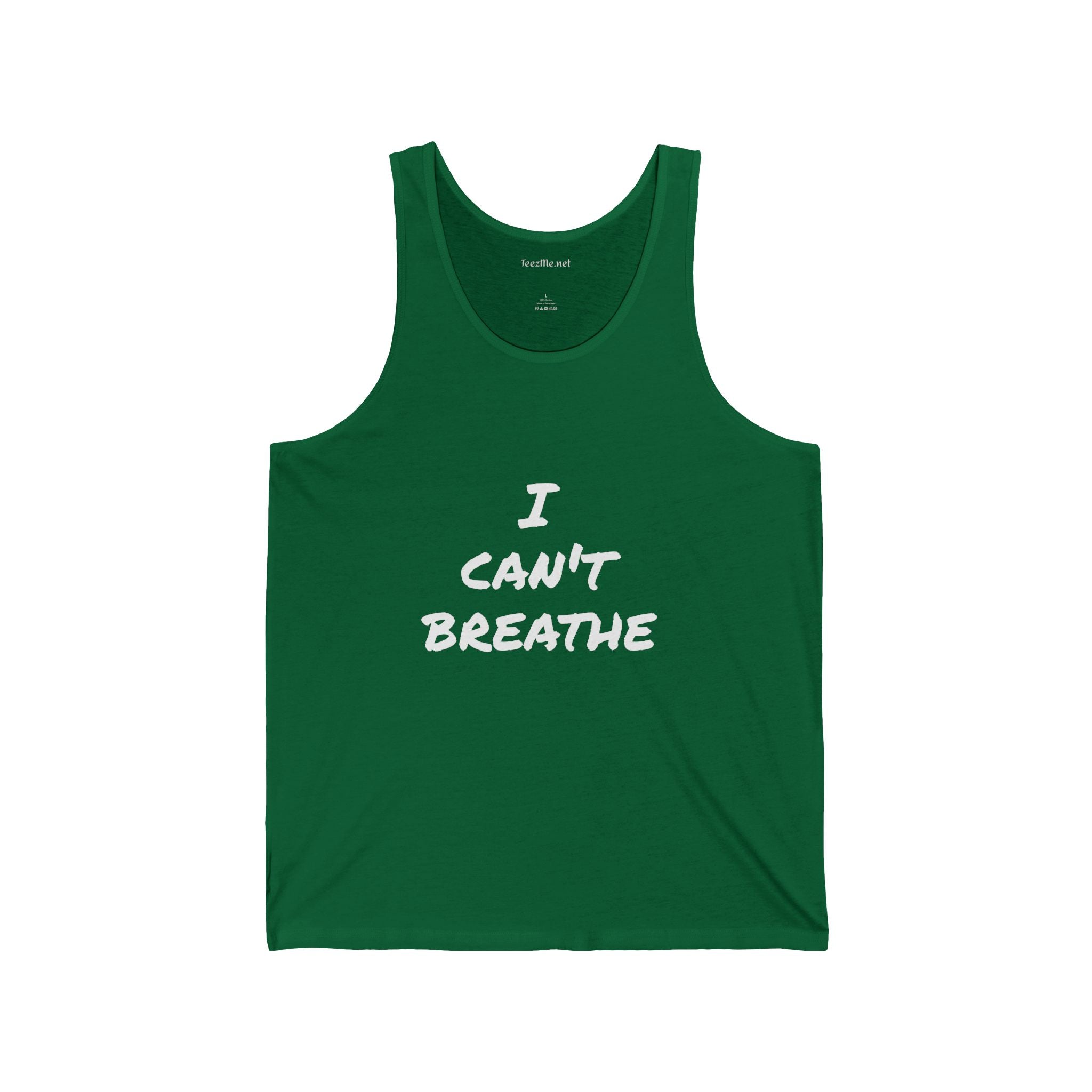 I can't breathe  - Unisex Jersey Tank (2)