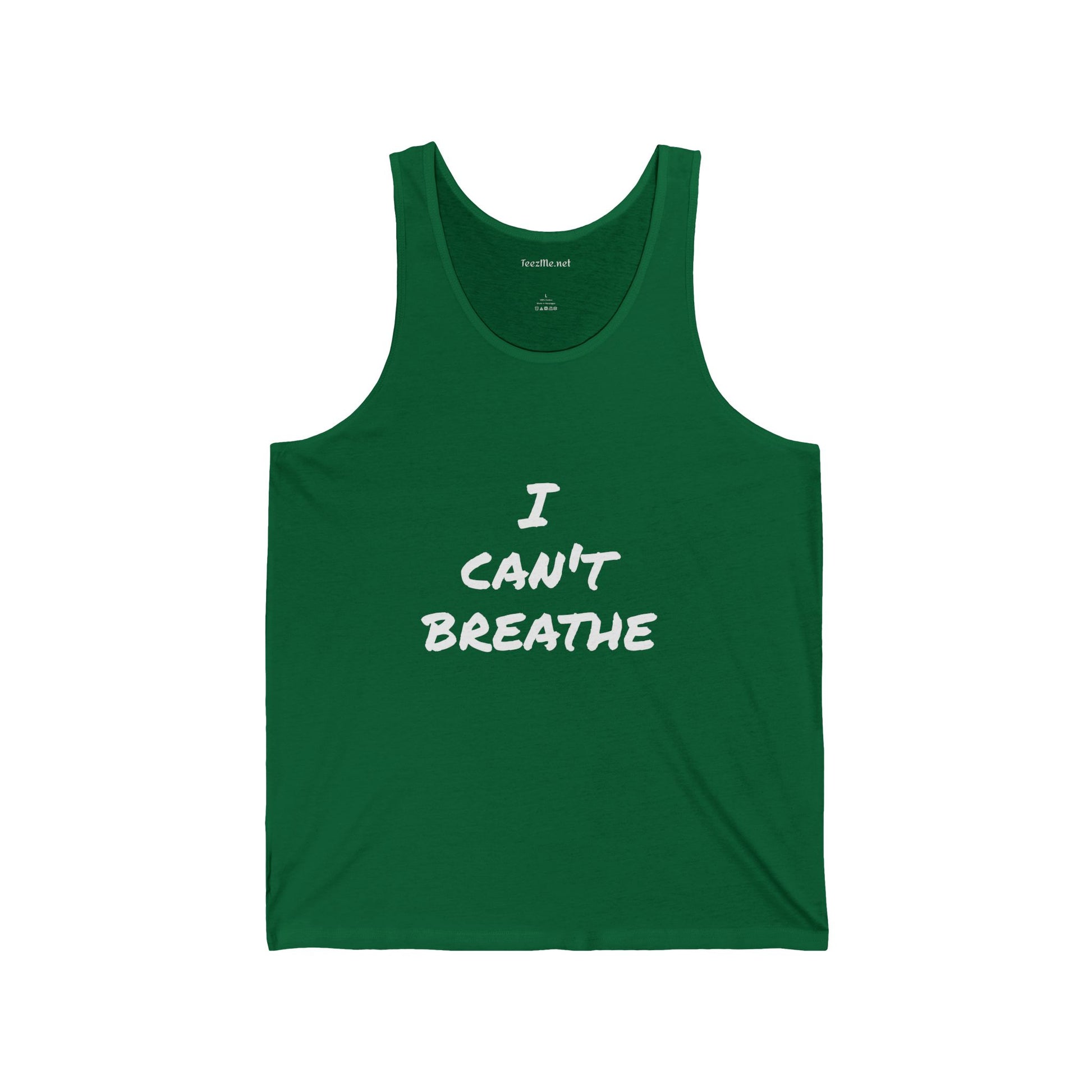 I can't breathe  - Unisex Jersey Tank (2)
