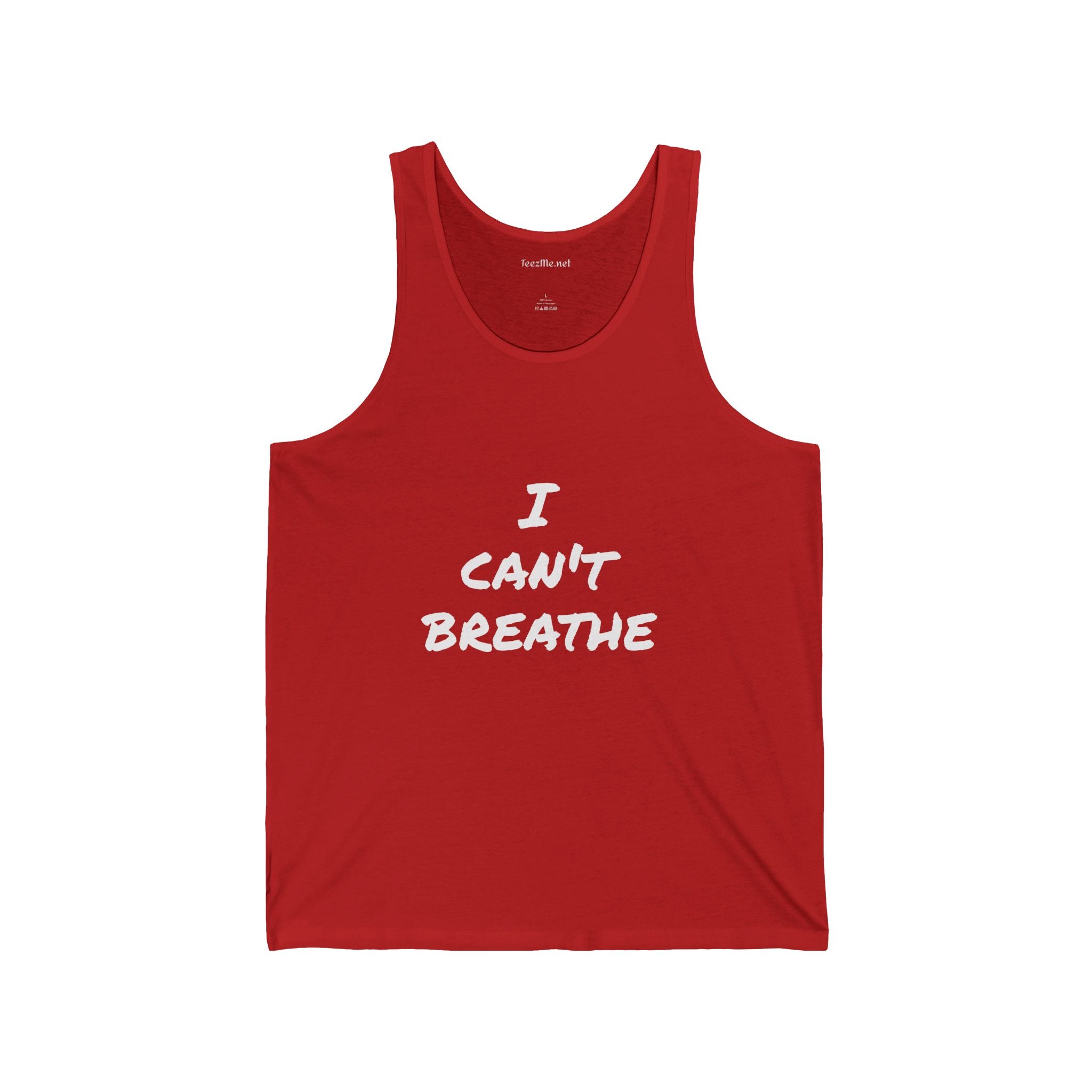 I can't breathe  - Unisex Jersey Tank (2)