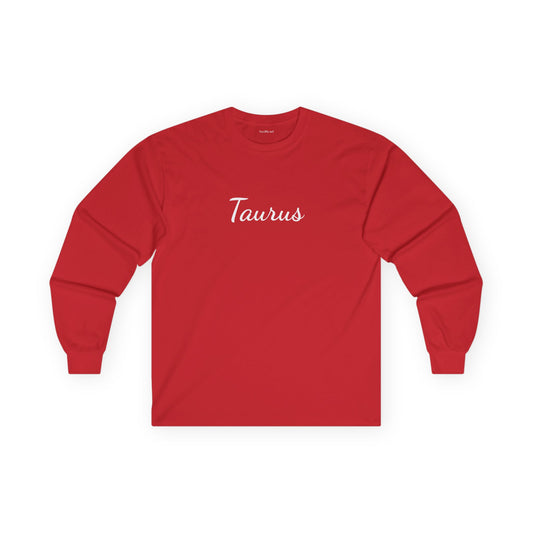 Taurus - Unisex Ultra Cotton Long Sleeve Tee #zodiac #tarot