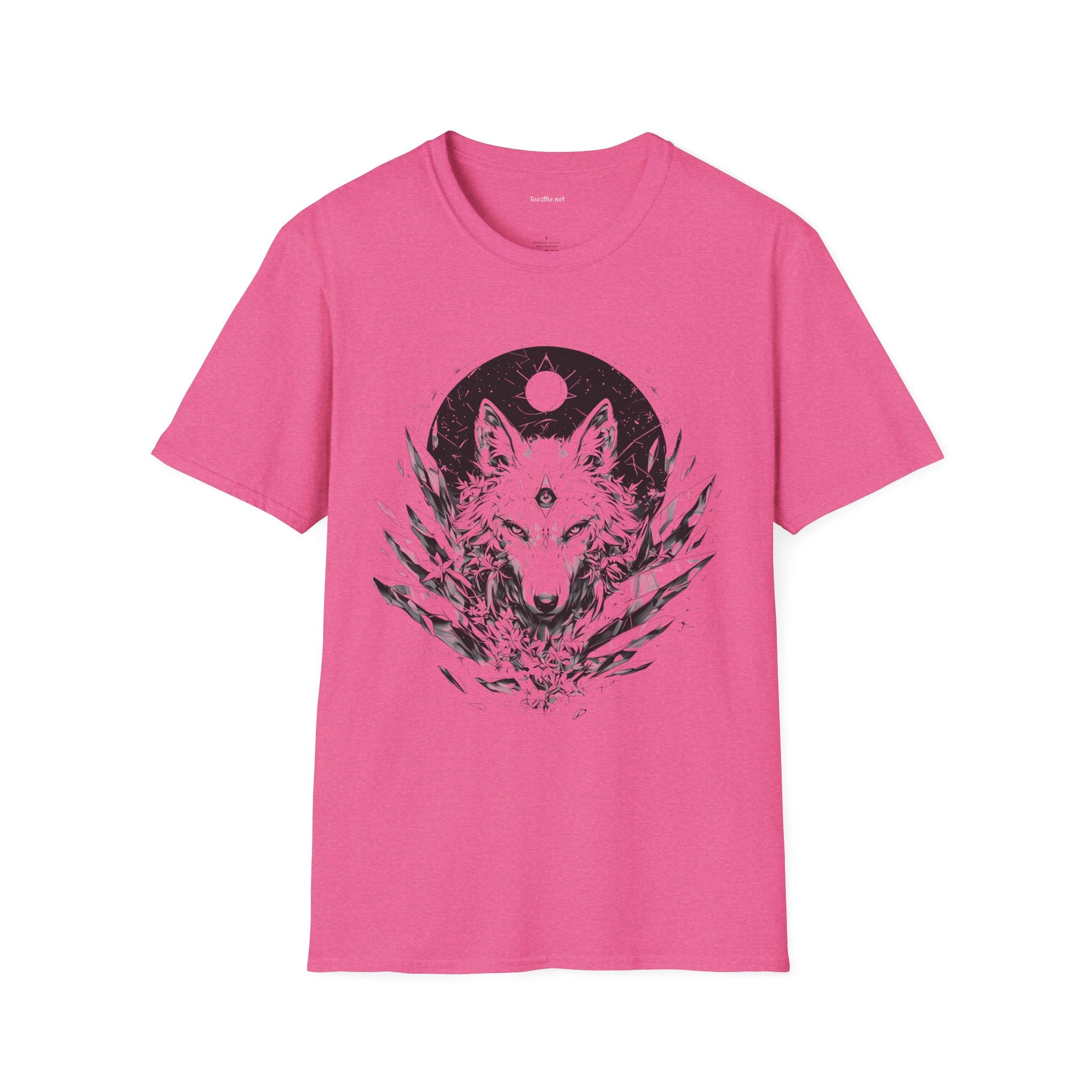 Wolf Spirit - Unisex Softstyle T-Shirt 100% Cotton Graphic