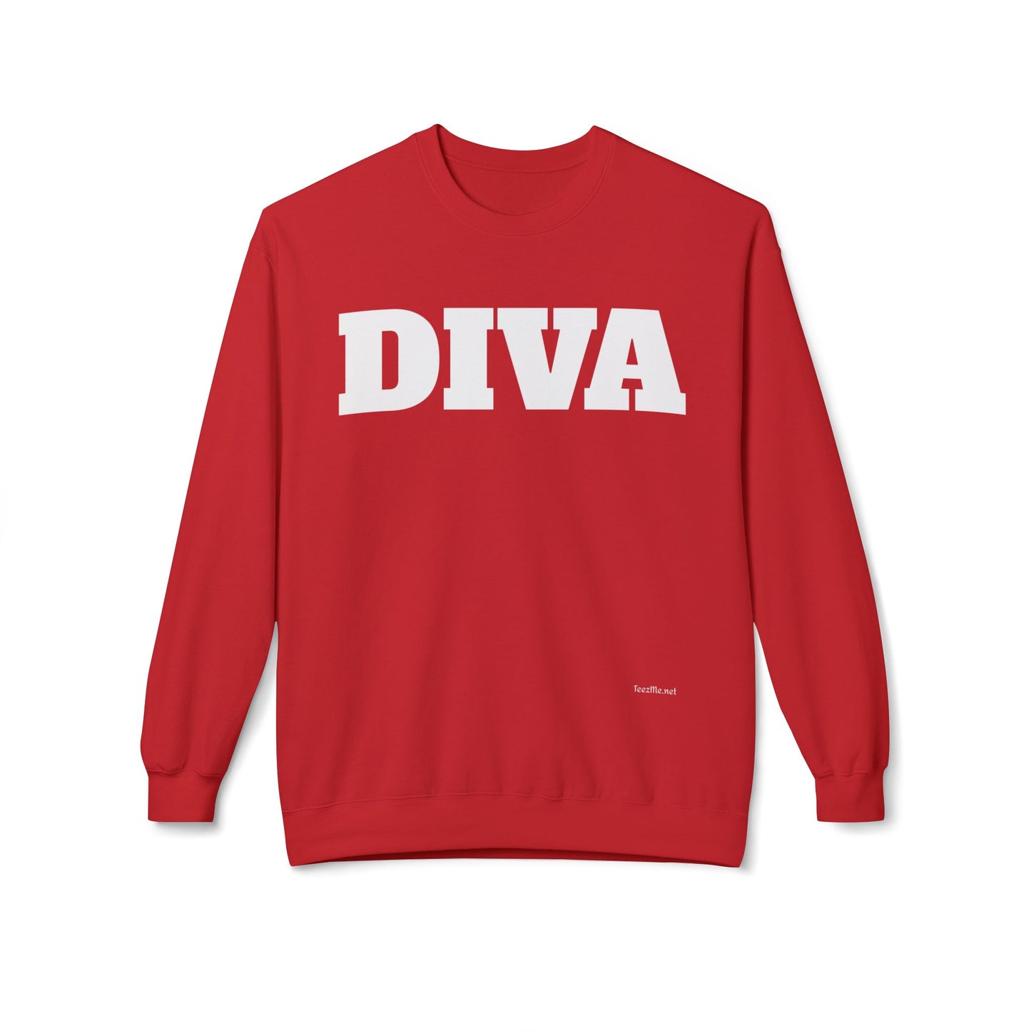 DIVA - Unisex Midweight Softstyle Fleece Crewneck Sweatshirt