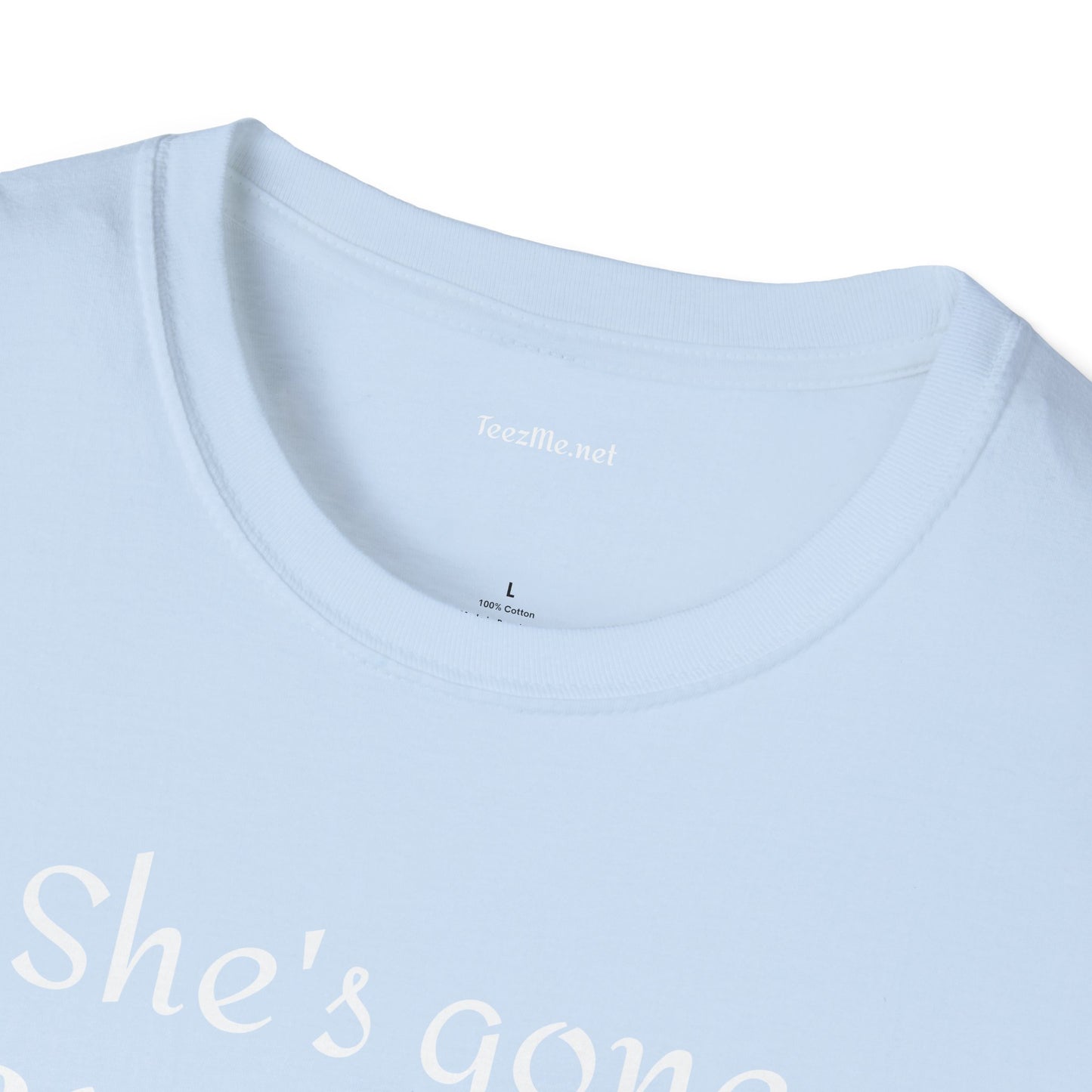 She's gone COASTAL - Unisex Softstyle T-Shirt 100% Cotton Graphic
