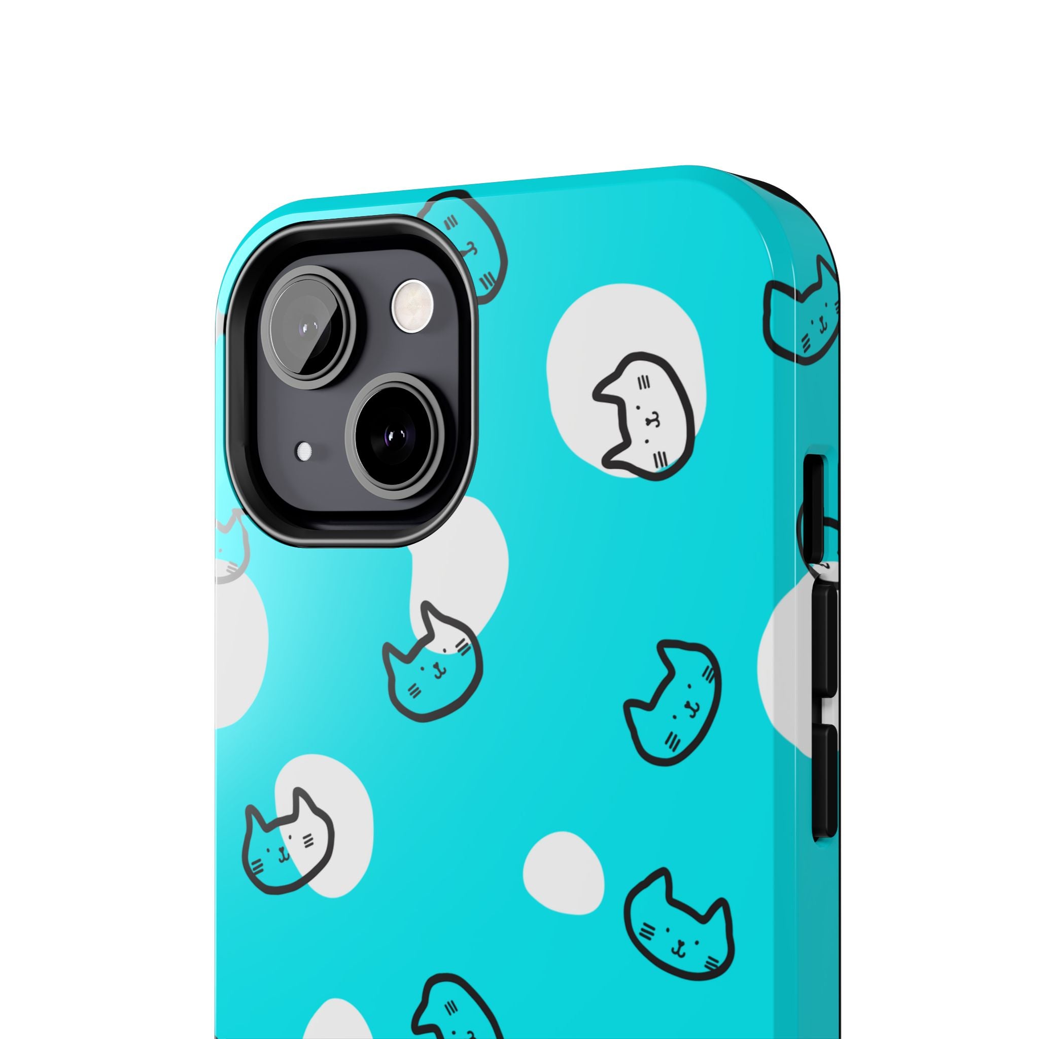 Cute Cat Pattern Cell Phone Case Tough Phone Cases