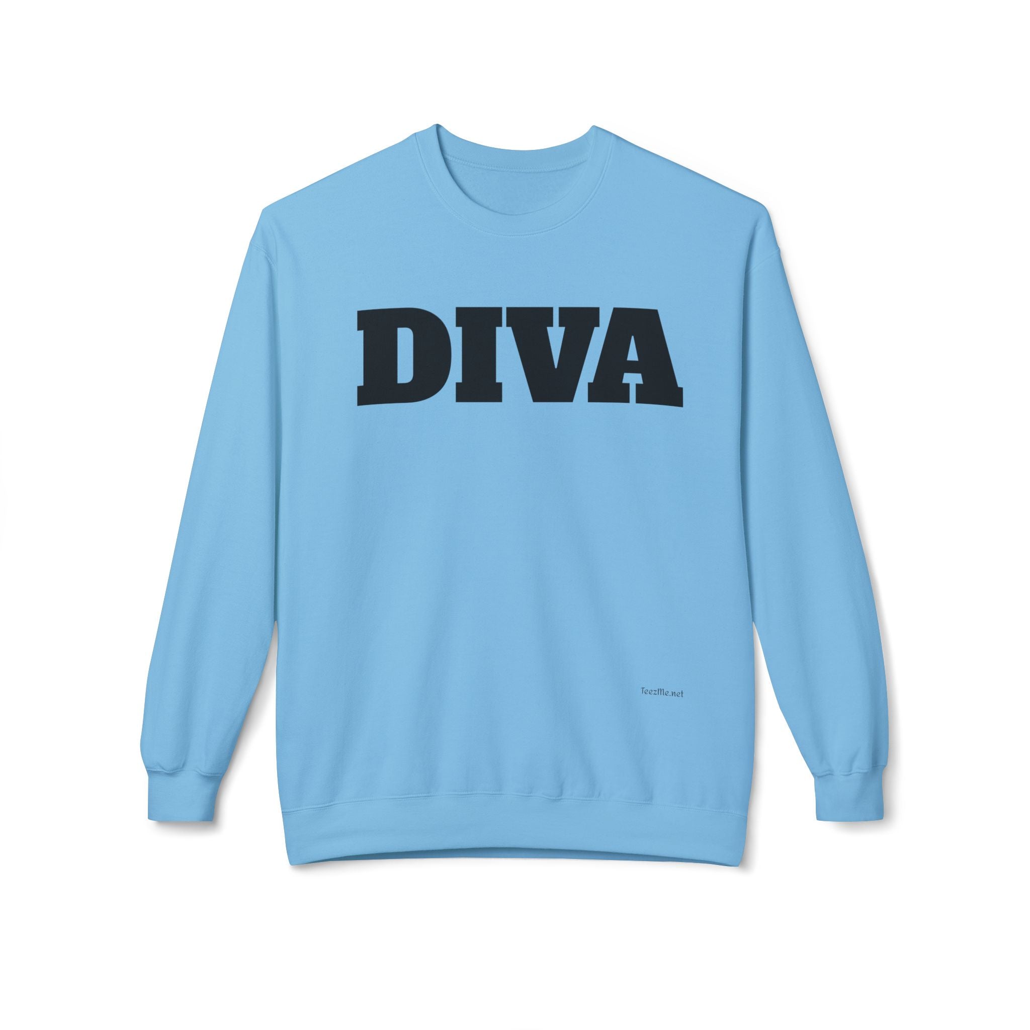 DIVA - Unisex Midweight Softstyle Fleece Crewneck Sweatshirt