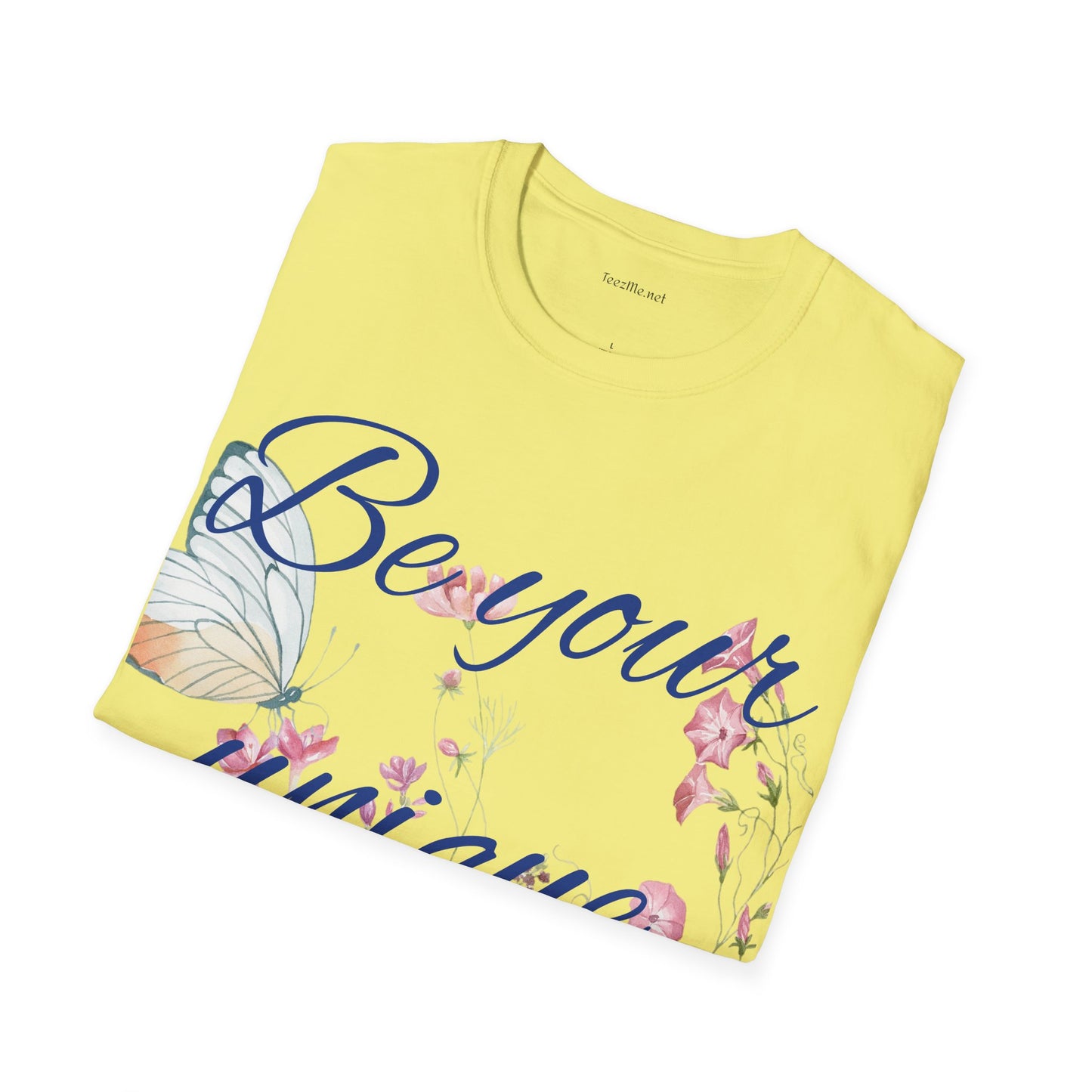 Be your unique self - Unisex Ultra Cotton Tee 100% Cotton Graphic