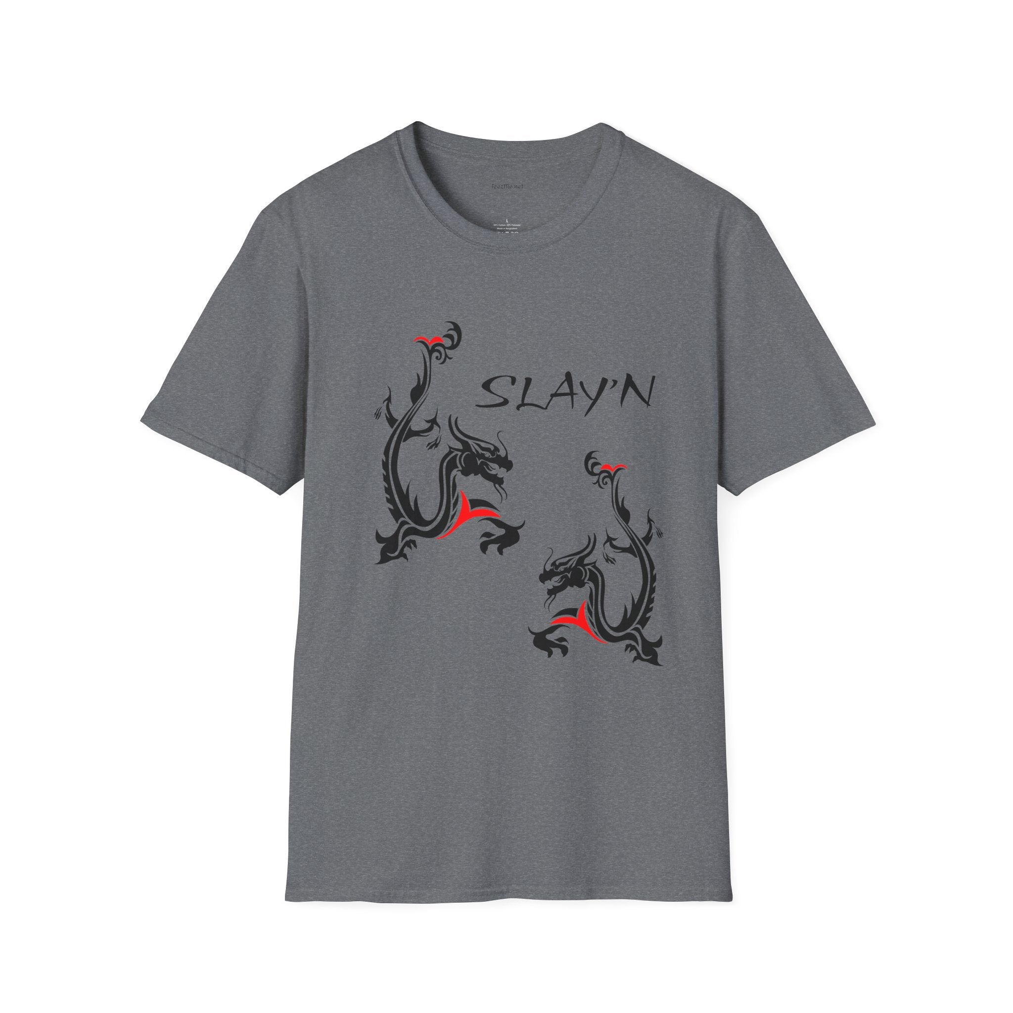 SLAY'N - Unisex Softstyle T-Shirt 100% Cotton Graphic