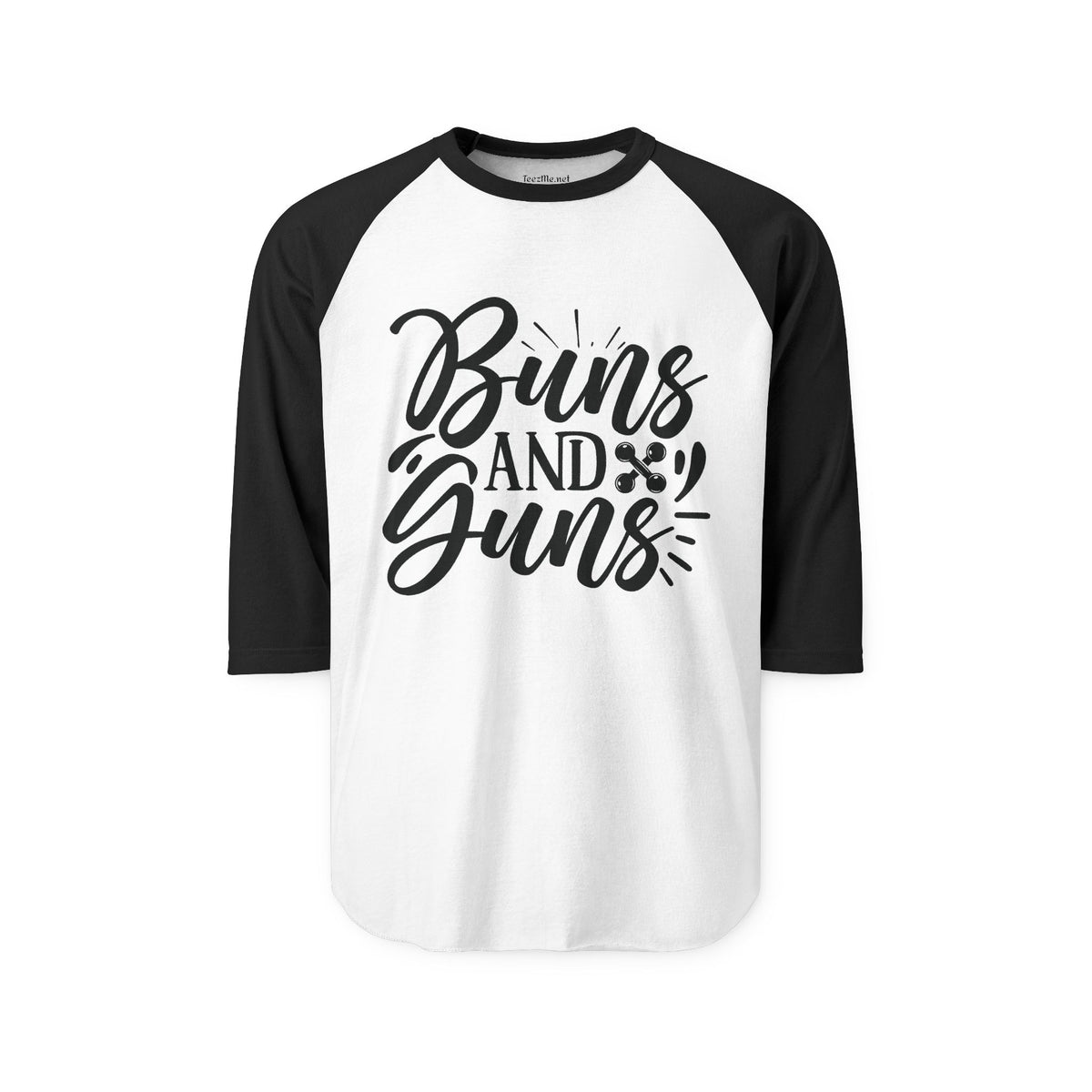 Buns and Guns Raglan Shirt
