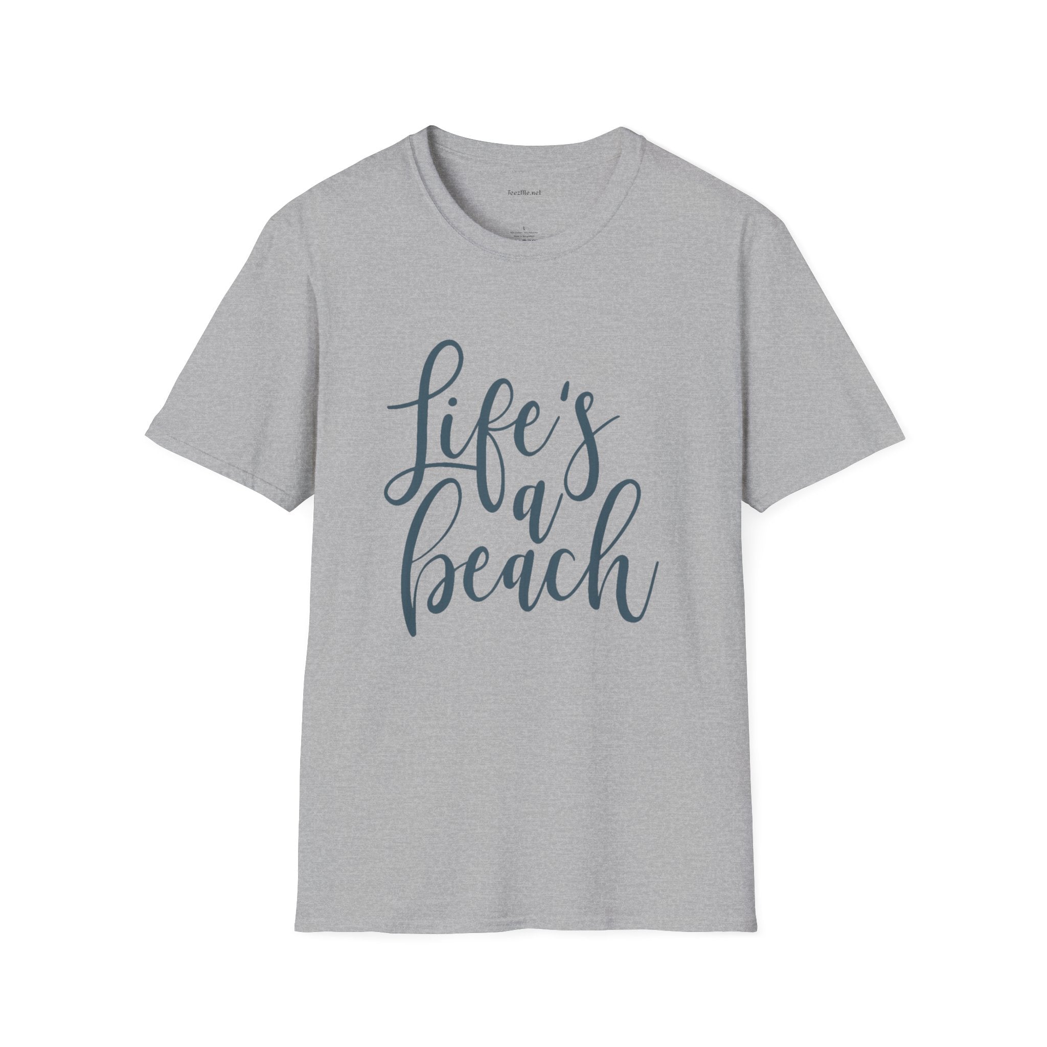 Life's a Beach T-Shirt — Casual Coastal Graphic Tee