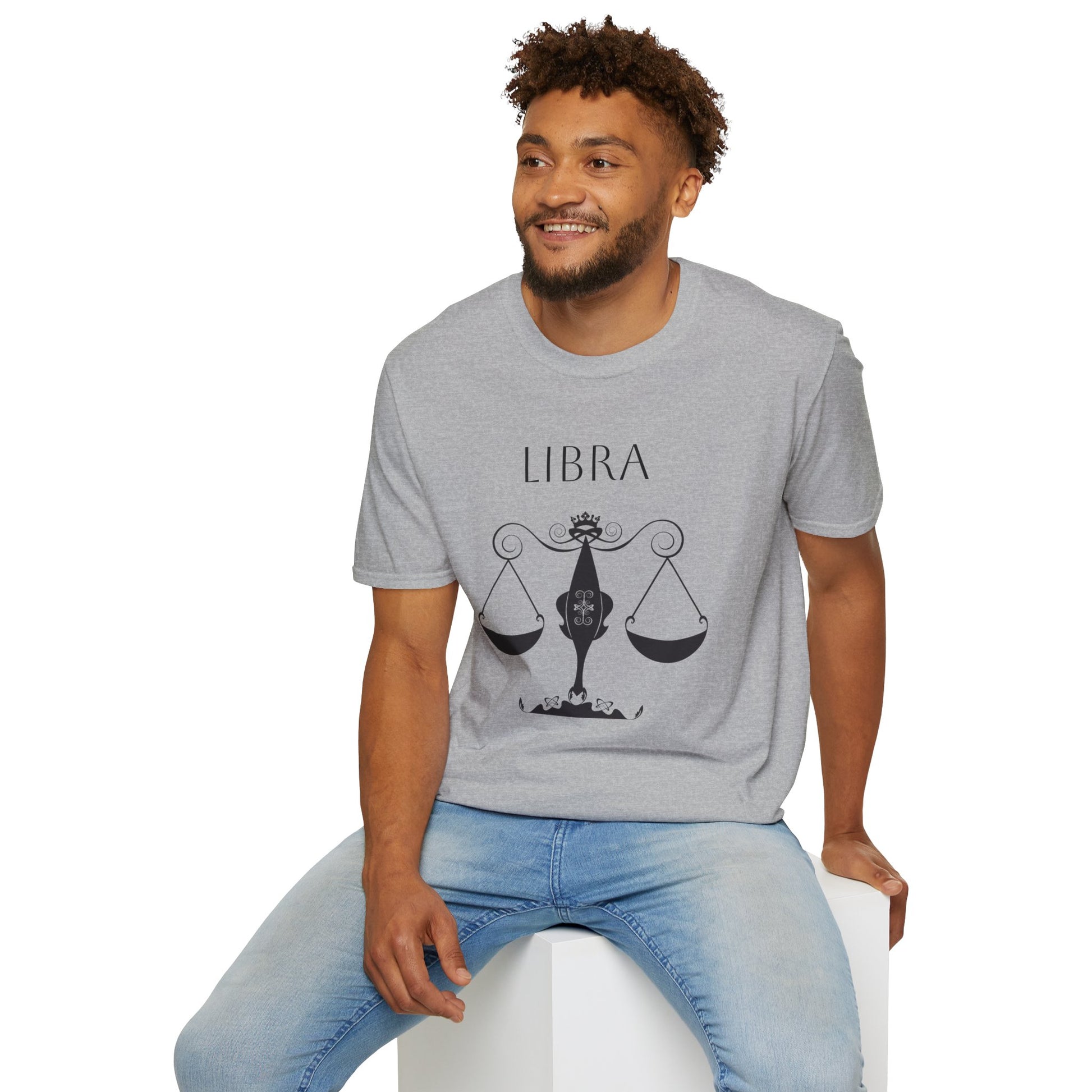 LIBRA - Unisex Softstyle T-Shirt 100% Cotton Graphic