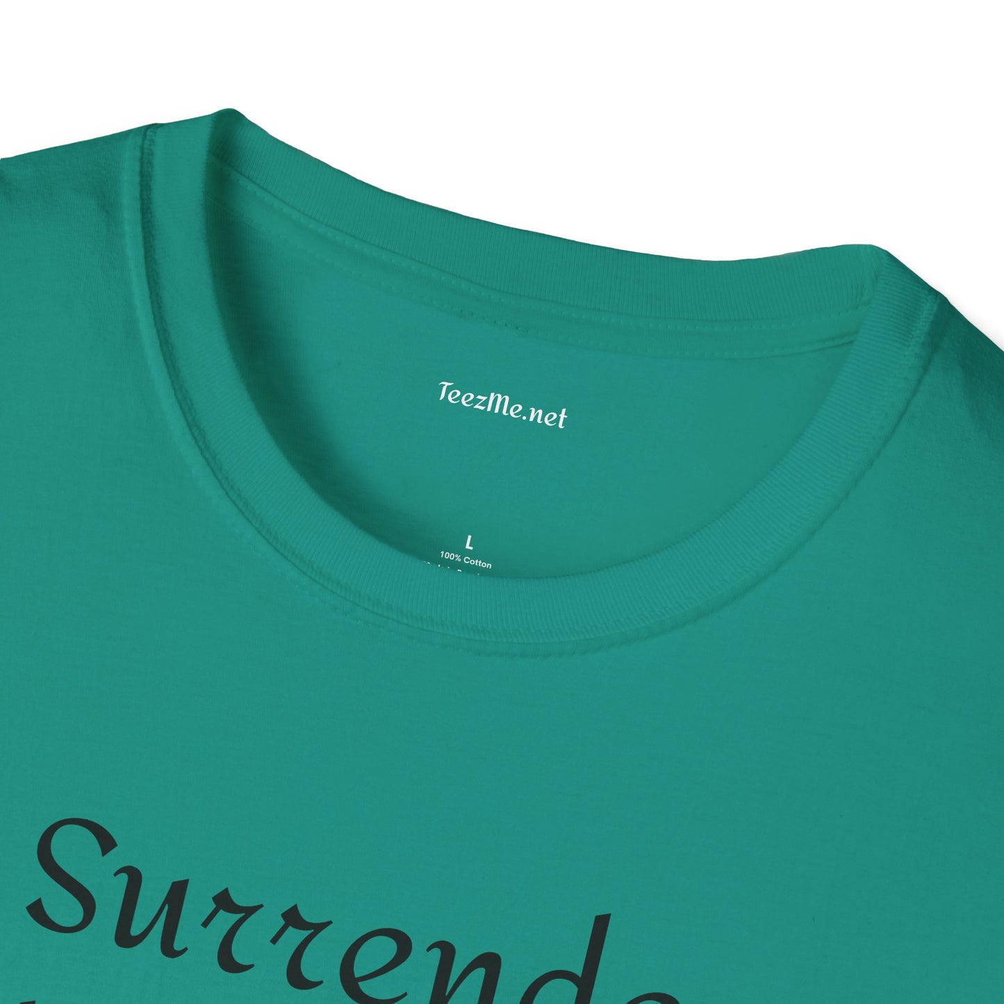 Surrender to the flow - Unisex Softstyle T-Shirt 100% Cotton Graphic