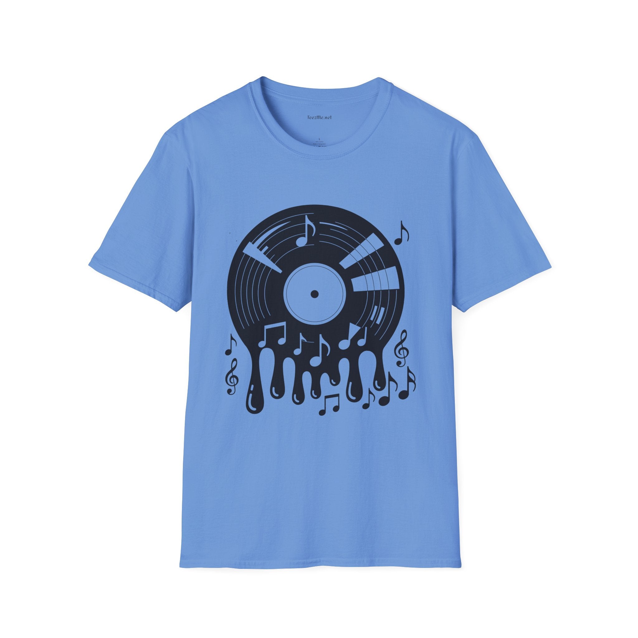 Spinning Vinyl Unisex Softstyle T-Shirt 100% Cotton Graphic