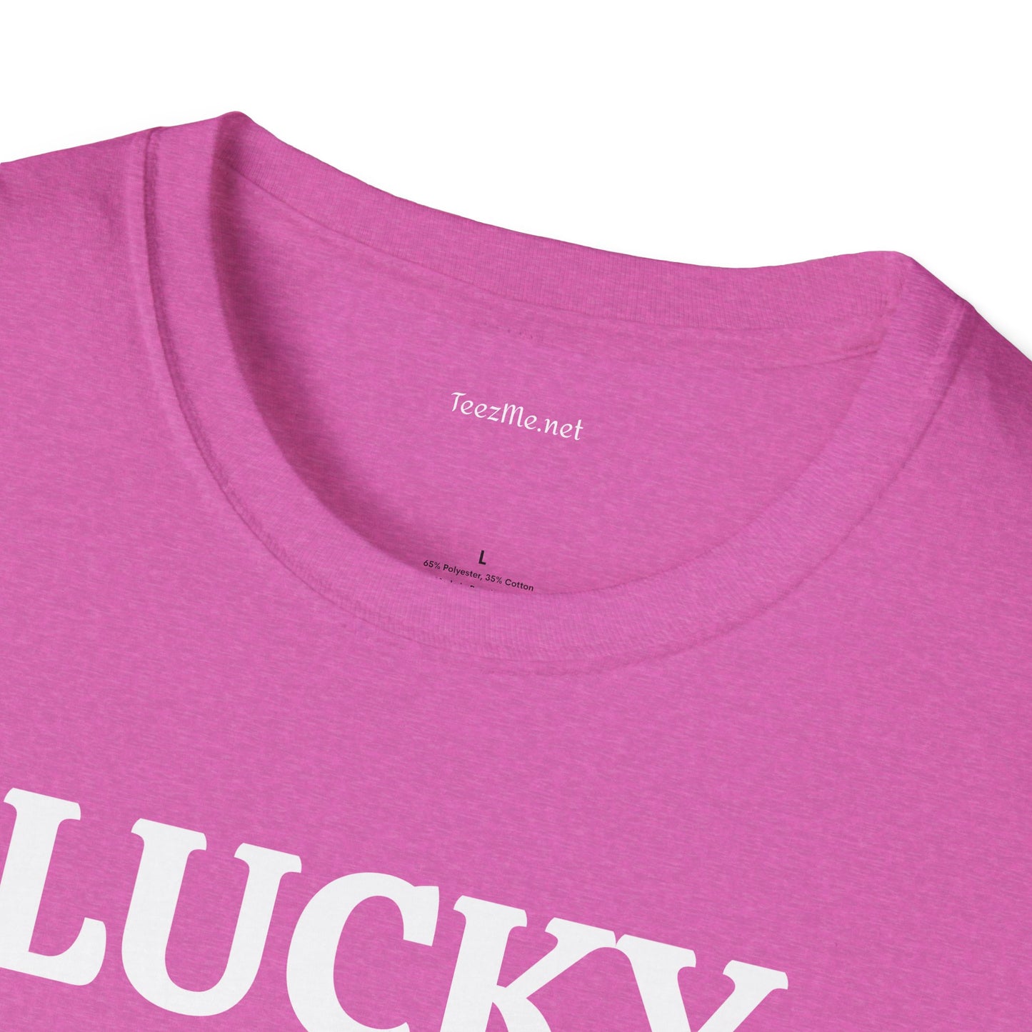 LUCKY ME - Unisex Softstyle T-Shirt 100% Cotton Graphic