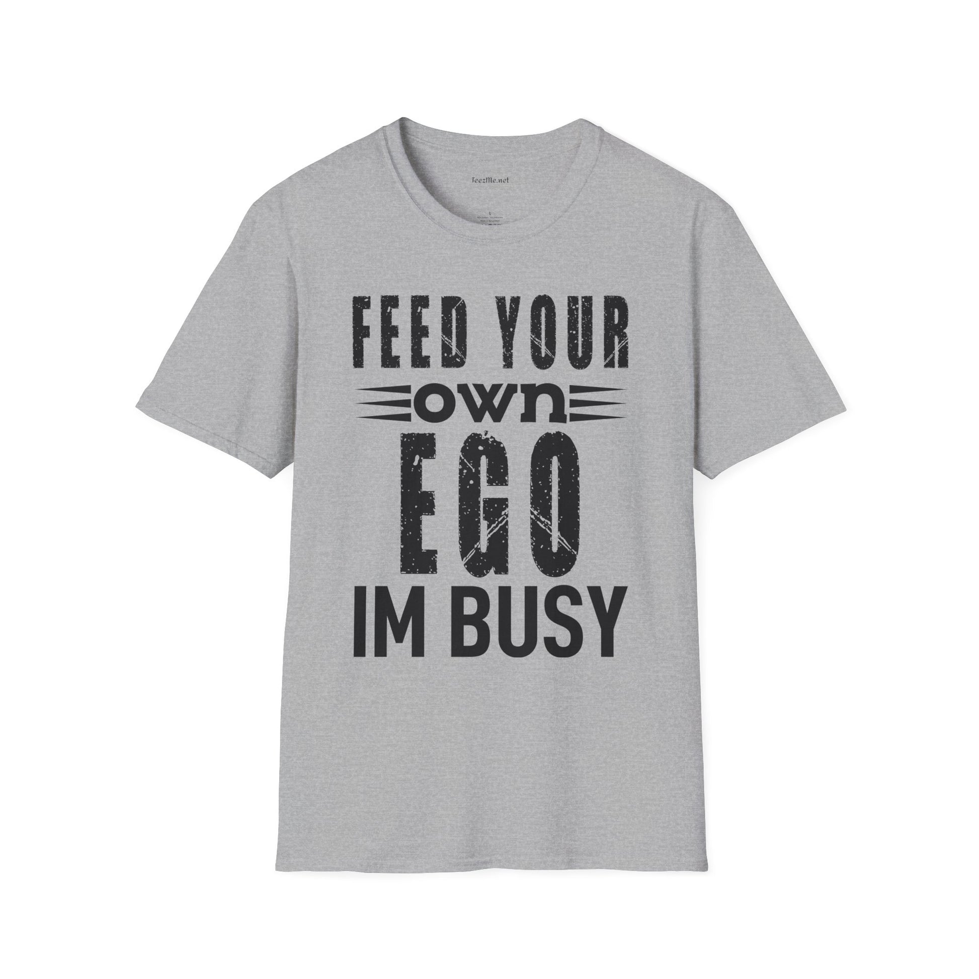 Feed Your Own EGO Unisex Softstyle T-Shirt 100% Cotton