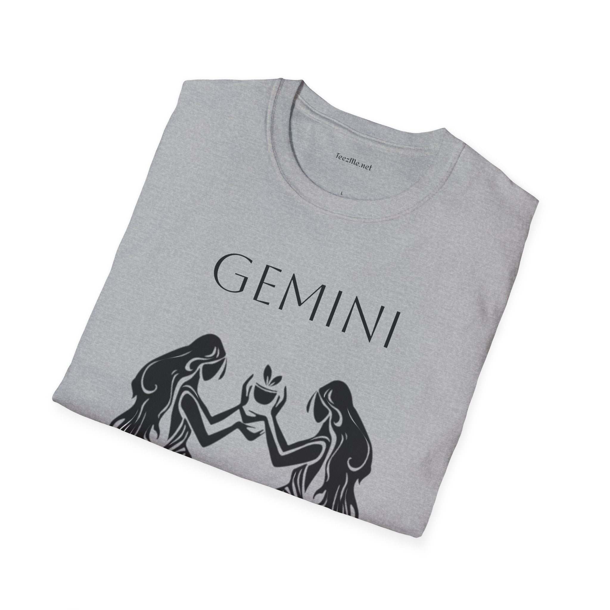 GEMINI- Unisex Softstyle T-Shirt 100% Cotton Graphic