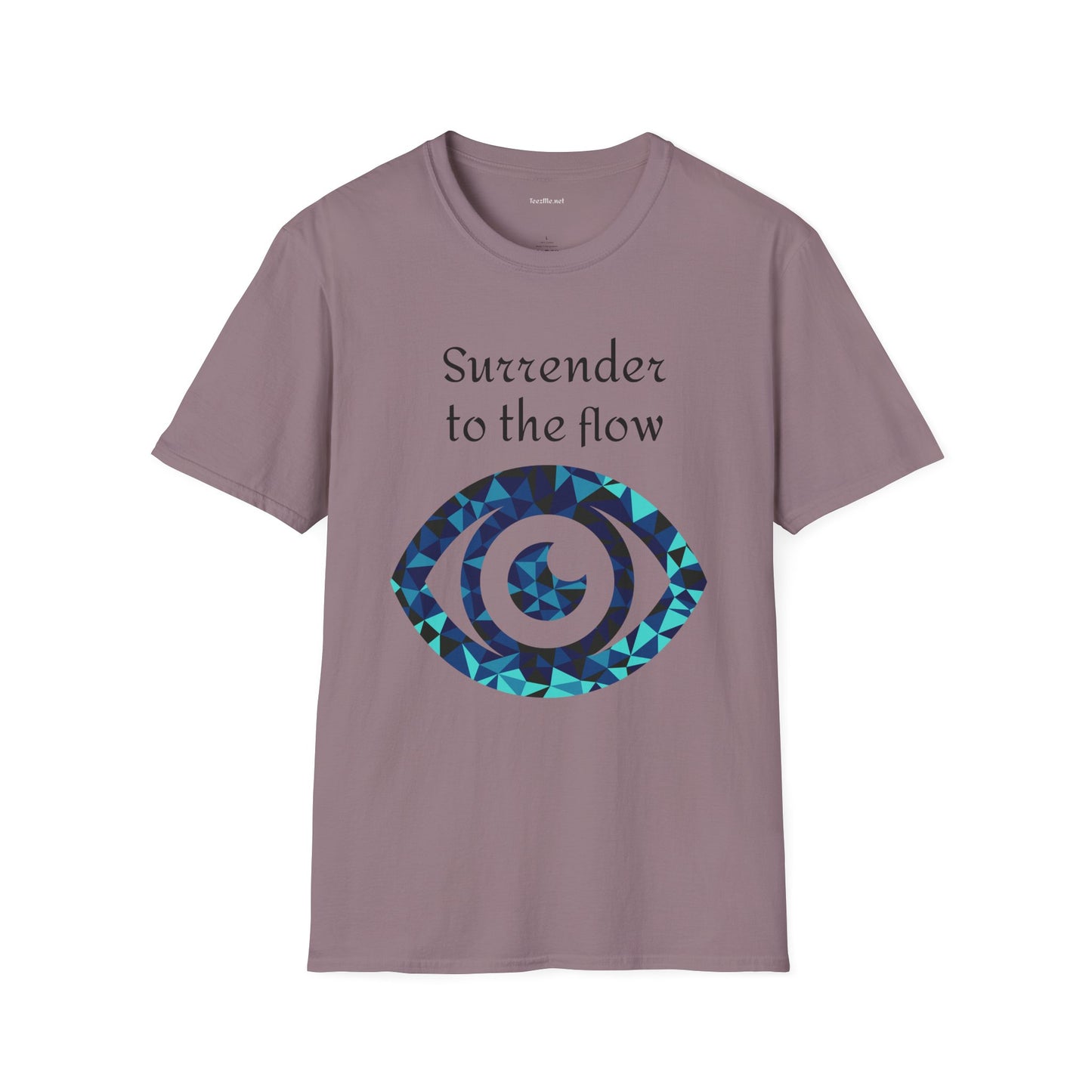 Surrender to the flow - Unisex Softstyle T-Shirt 100% Cotton Graphic