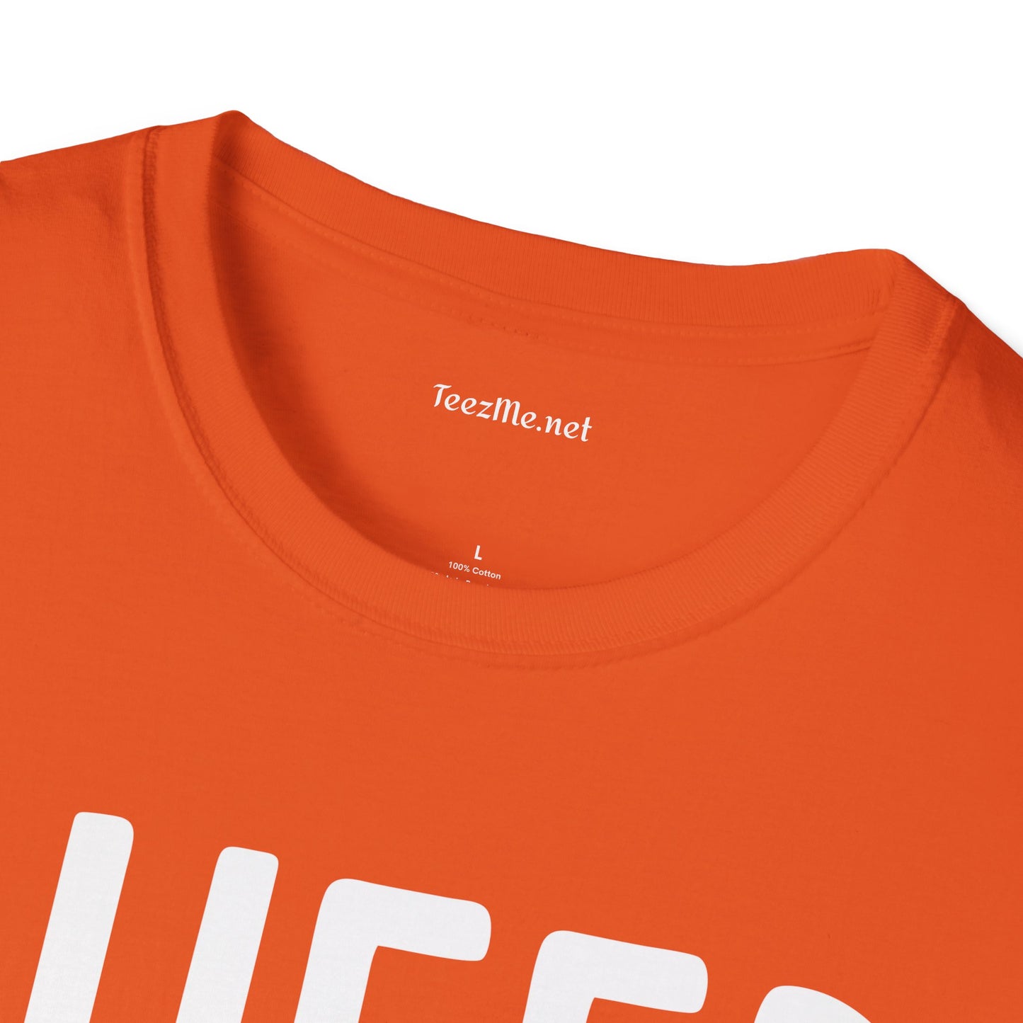 Cheer Mode All Day (white text) Unisex Soft Style T-Shirt 100% Cotton Graphic