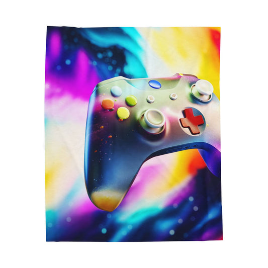 Video Game - Velveteen Plush Blanket