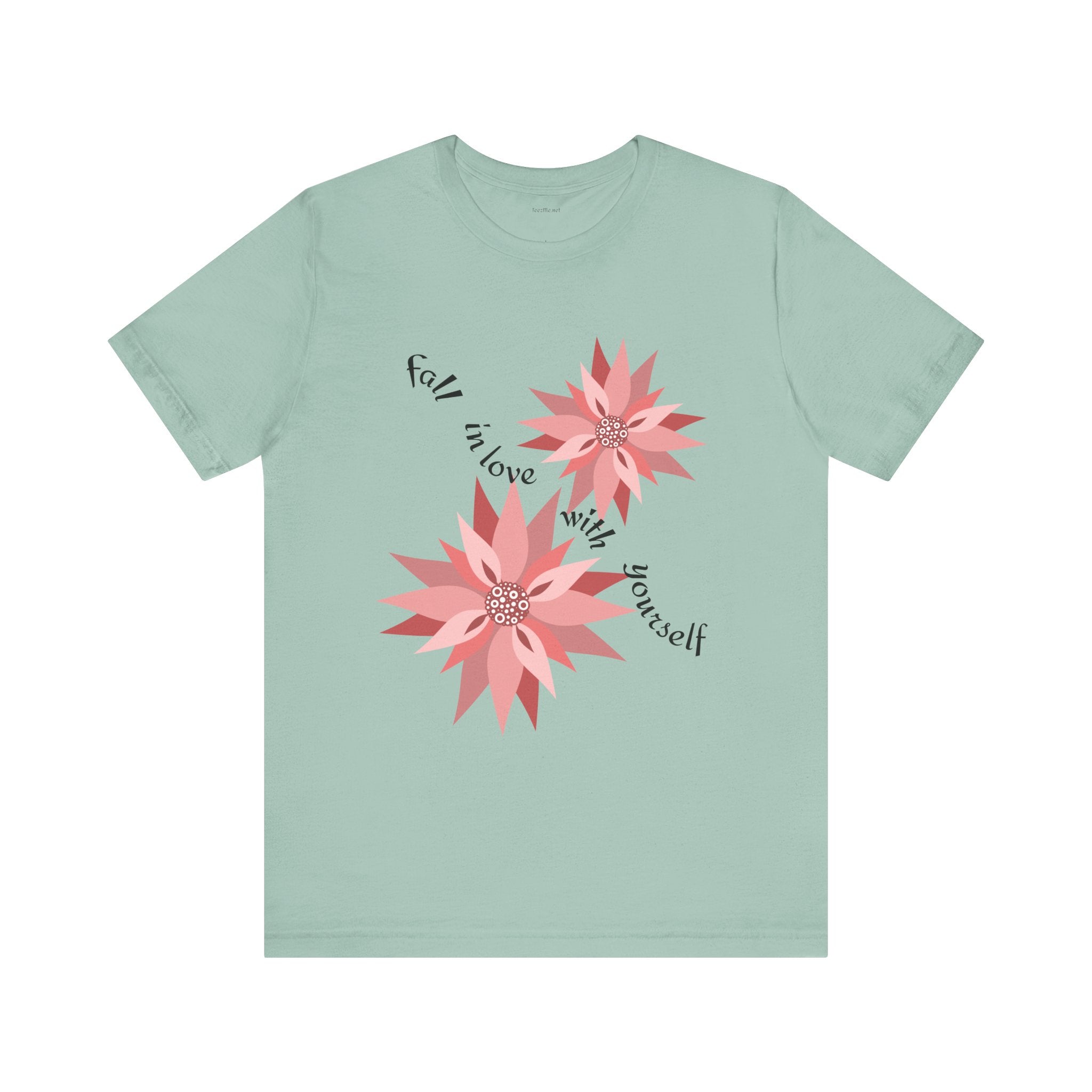 Fall in love with yourself - Unisex Jersey Short Sleeve Tee