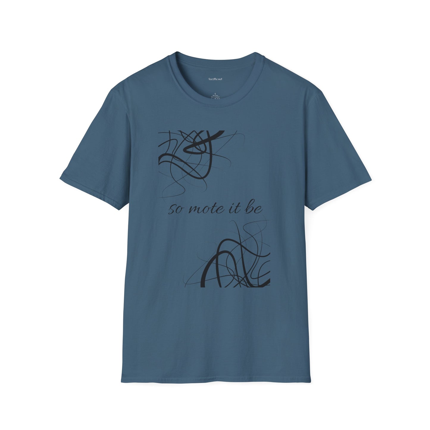 So mote it be - Unisex Softstyle T-Shirt 100% Cotton Graphic
