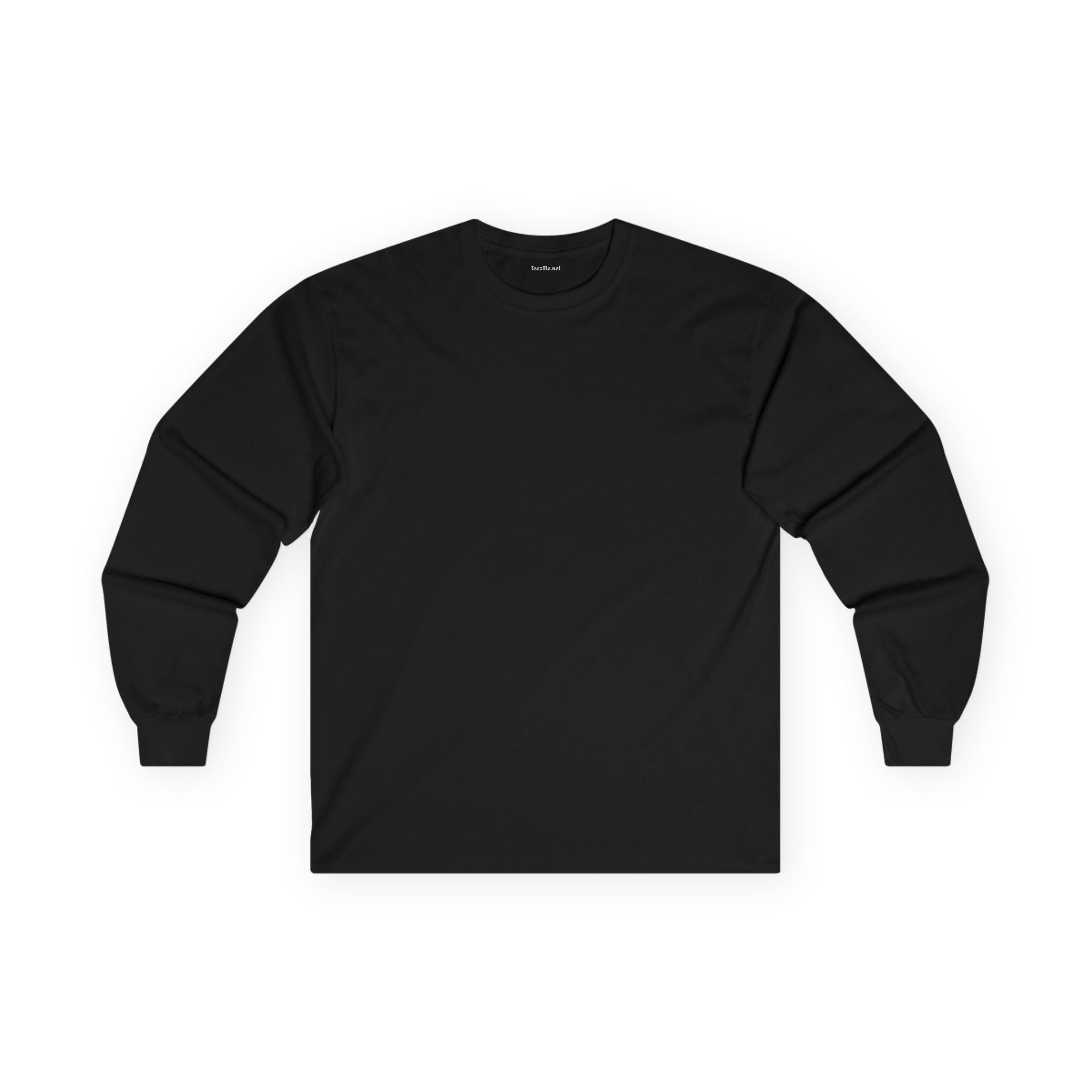 Gothic Winged Cross Long Sleeve Tee – Dark Angel Graphic Tee (back design)