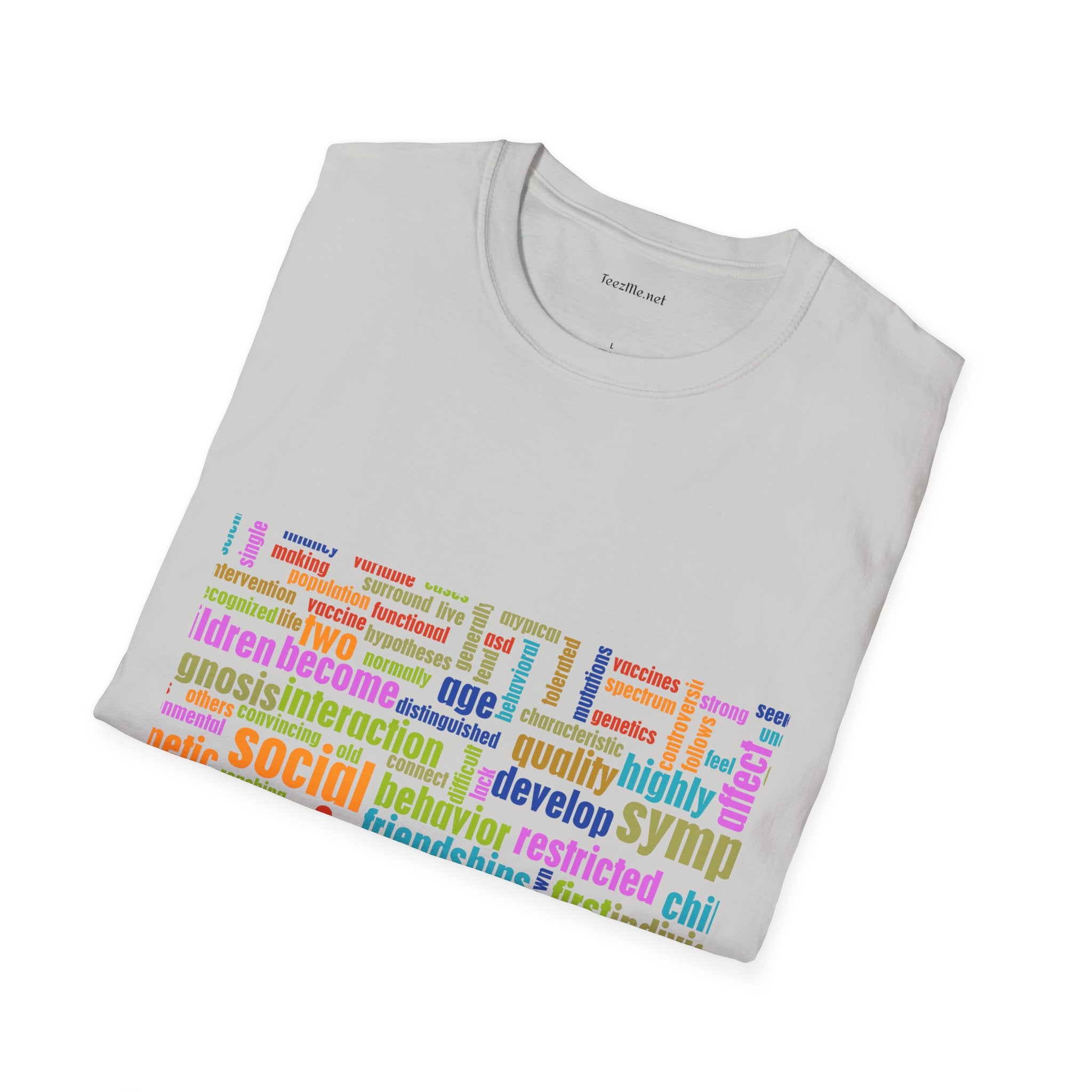 AUTISM speaks- Unisex Softstyle T-Shirt 100% Cotton Graphic