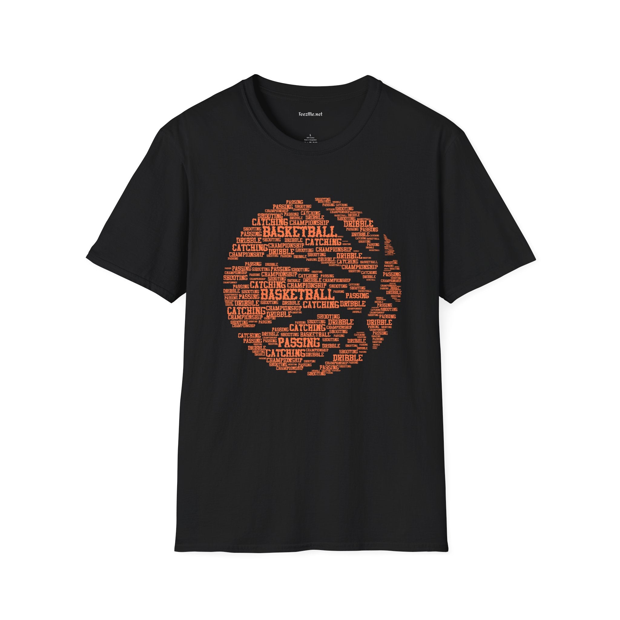 Basketball 01 Unisex SoftStyle T-Shirt 100% Cotton