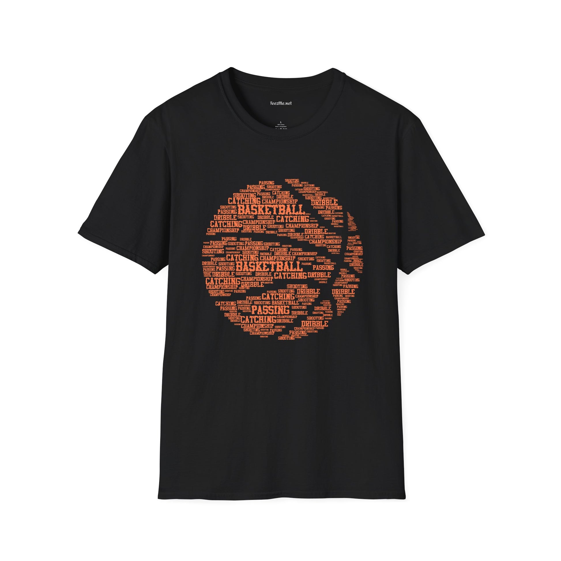 Basketball 01 Unisex SoftStyle T-Shirt 100% Cotton