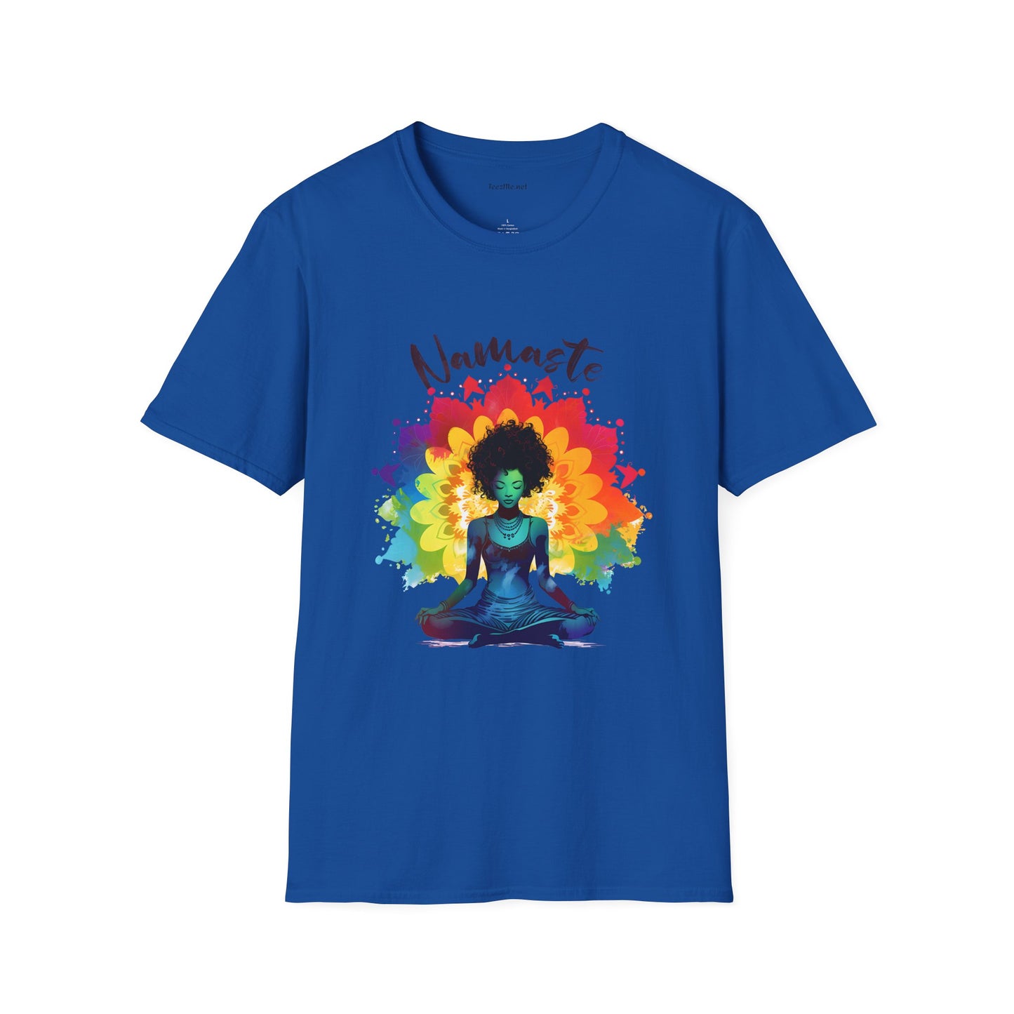 Namaste - Unisex Softstyle T-Shirt 100% Cotton Graphic