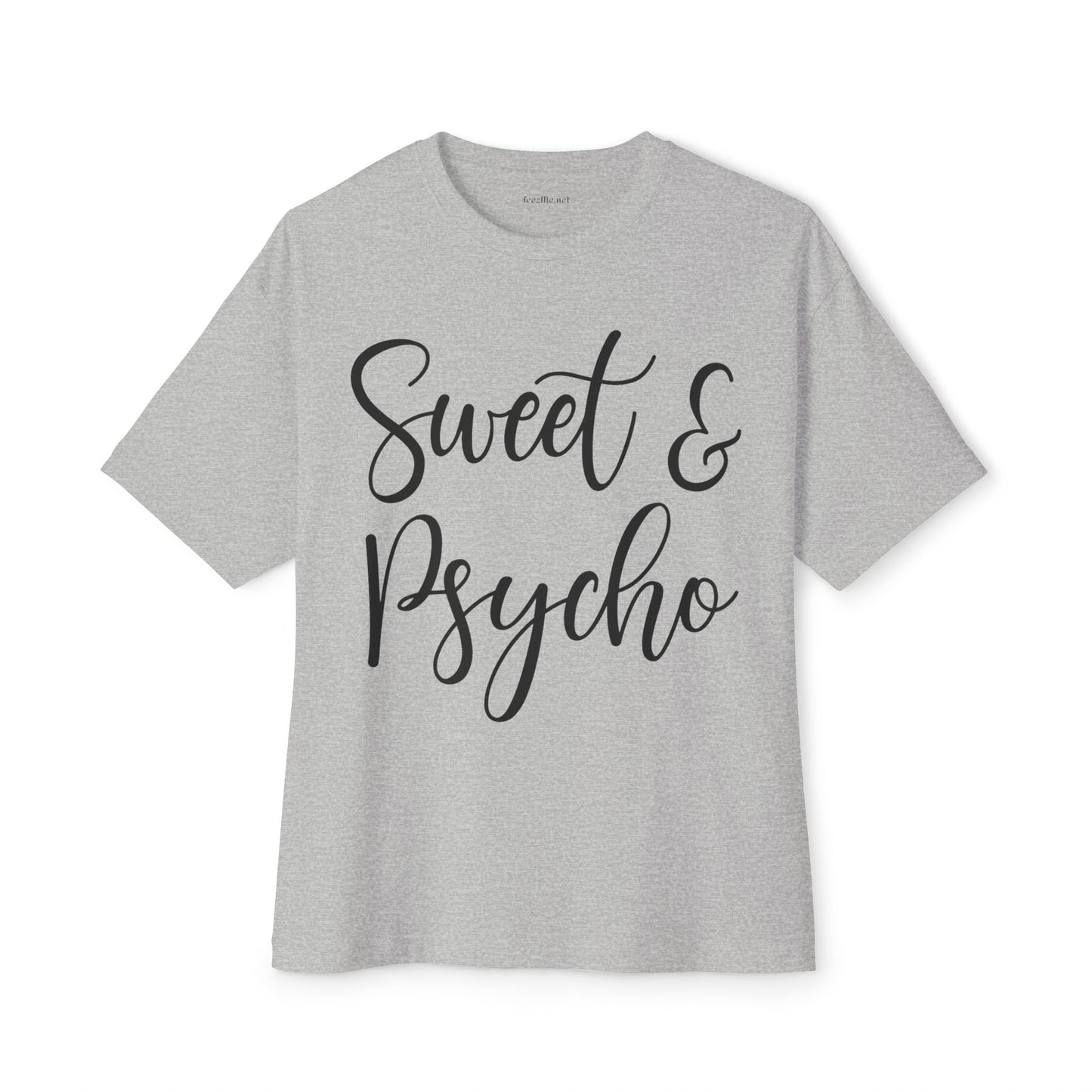 Sweet & Psycho 01 Unisex Oversized Boxy Tee